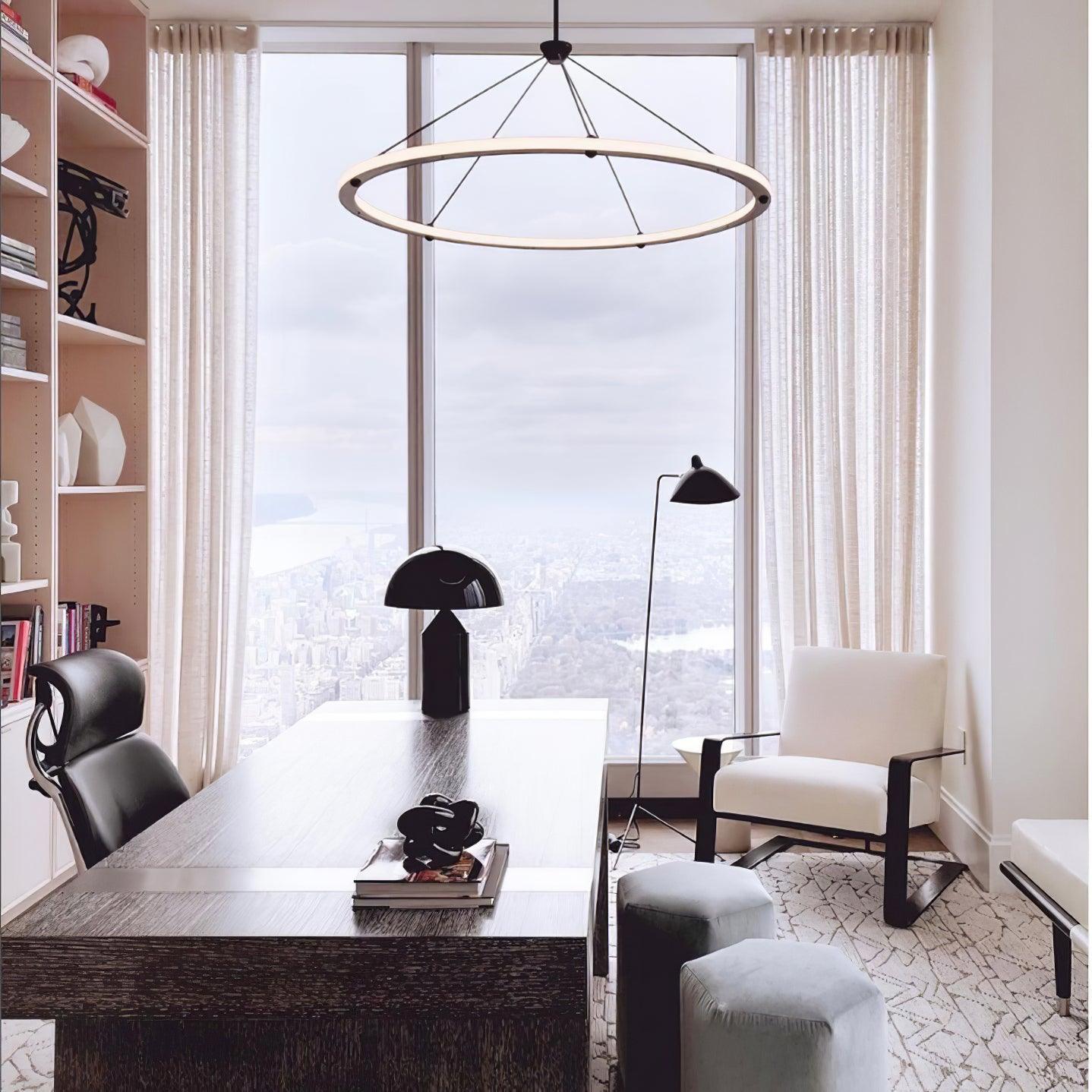 Cascading Ring Circle Pendant Lamp - Letslighting