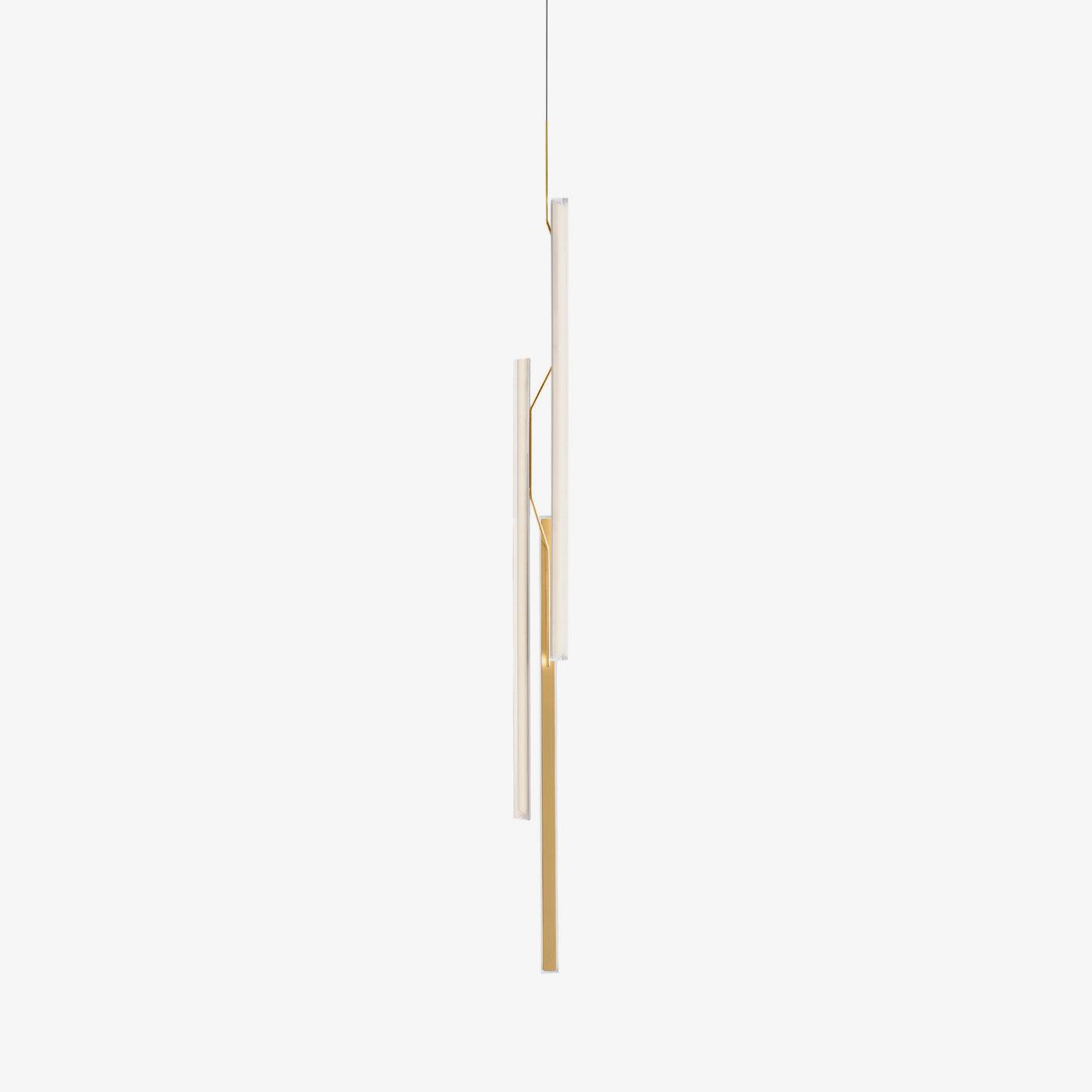 Halo Jewel Straight Pendant Light - Letslighting