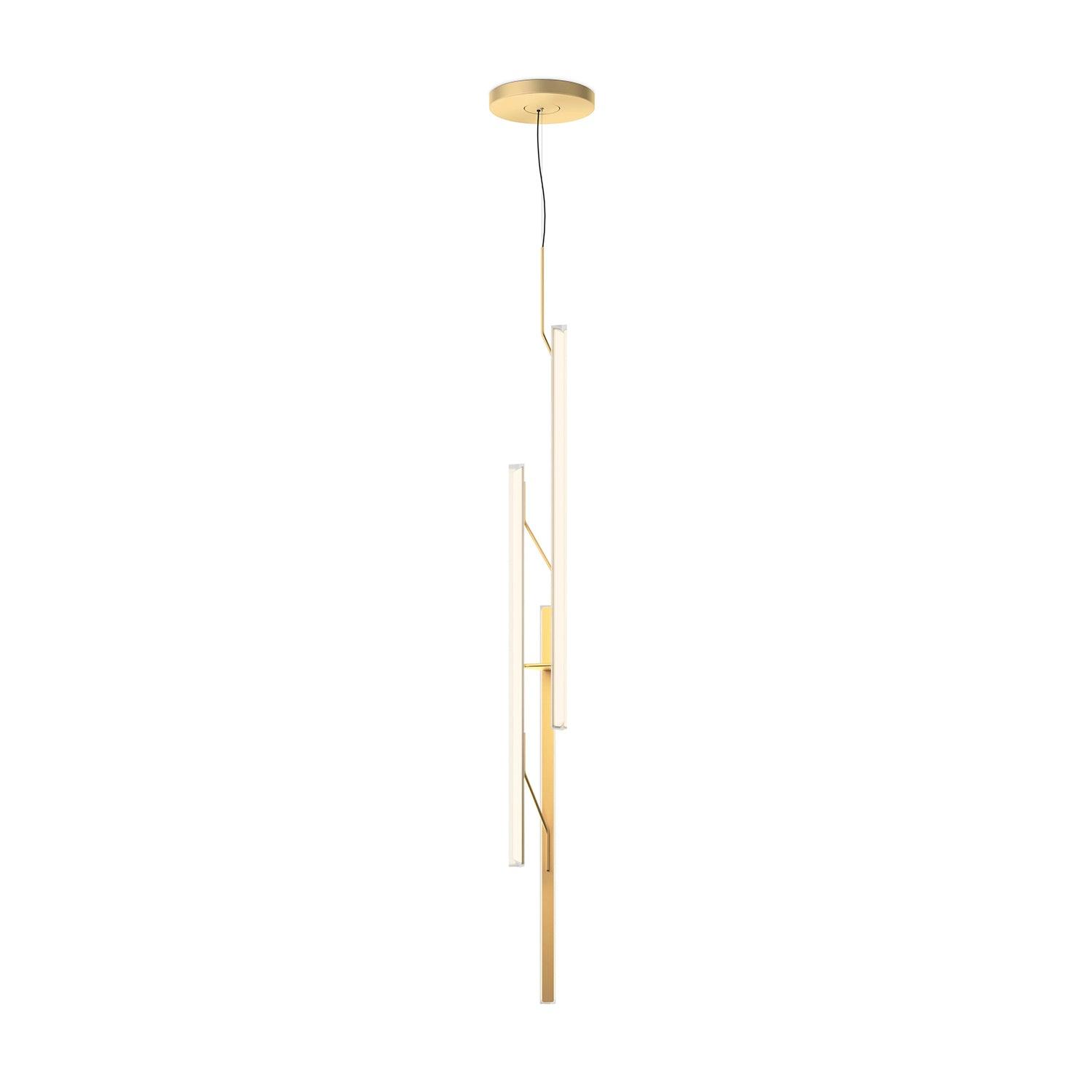 Halo Jewel Straight Pendant Light - Letslighting