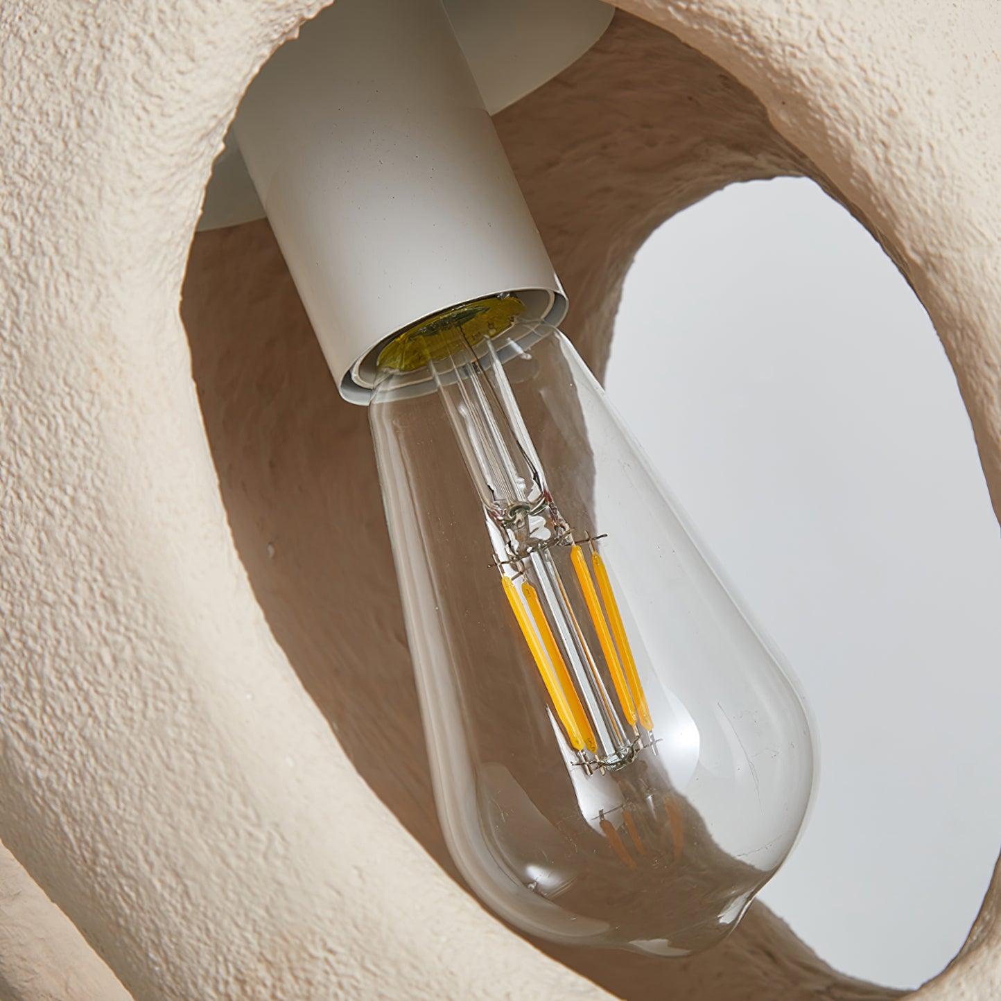 Hand-Built White Pendant Lamp - Letslighting