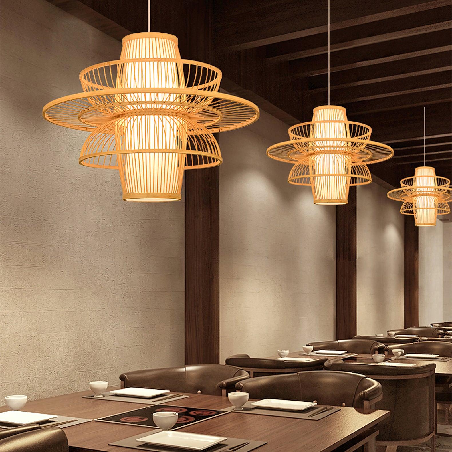 Handmade Sigyn Bamboo Pendant Lamp - Letslighting