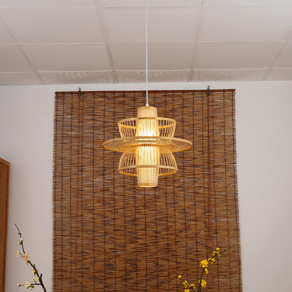 Handmade Sigyn Bamboo Pendant Lamp - Letslighting