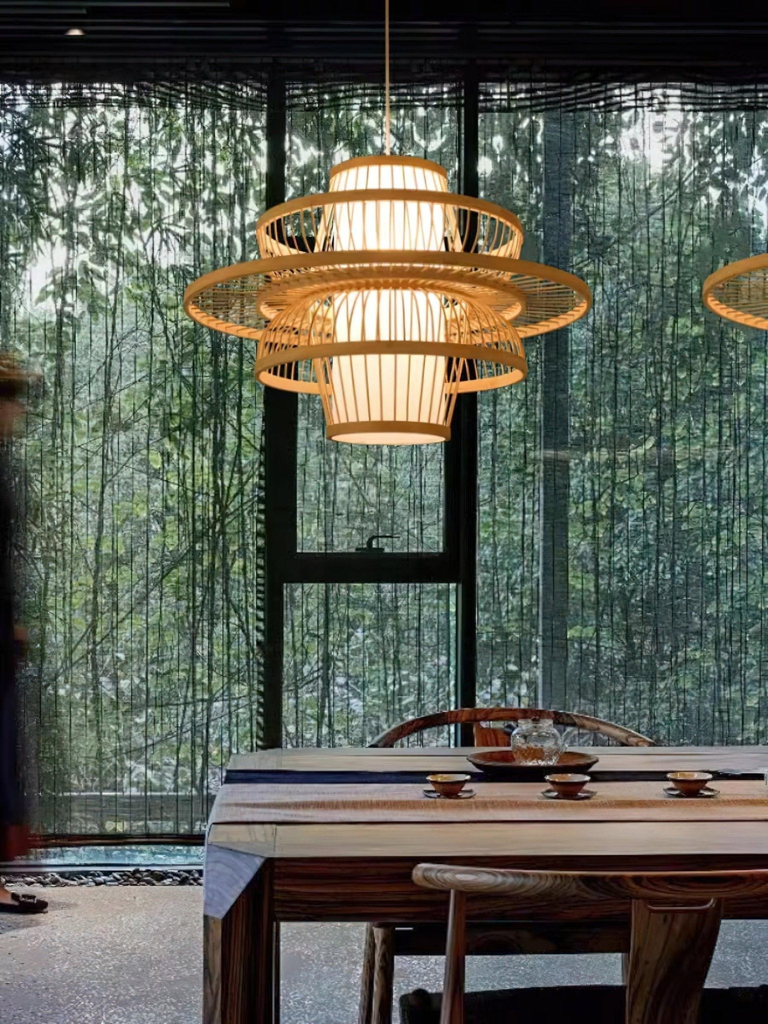 Handmade Sigyn Bamboo Pendant Lamp - Letslighting