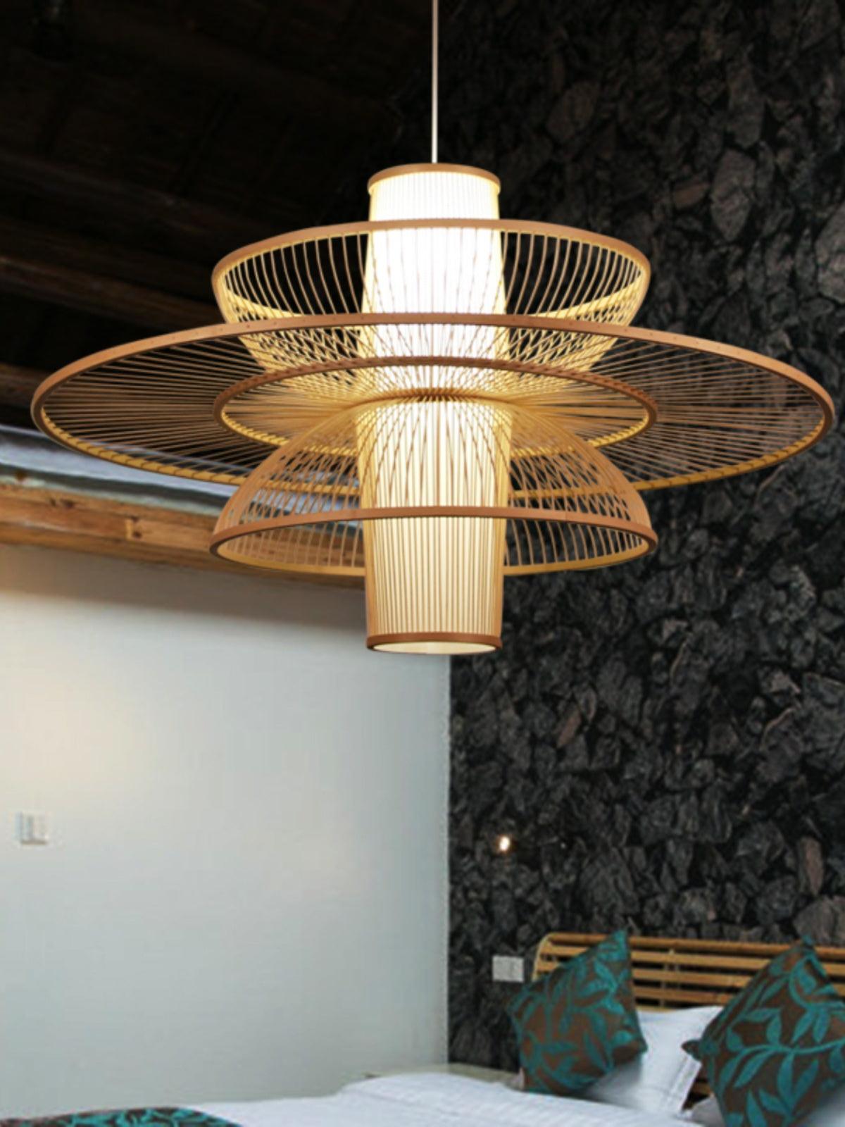 Handmade Sigyn Bamboo Pendant Lamp - Letslighting
