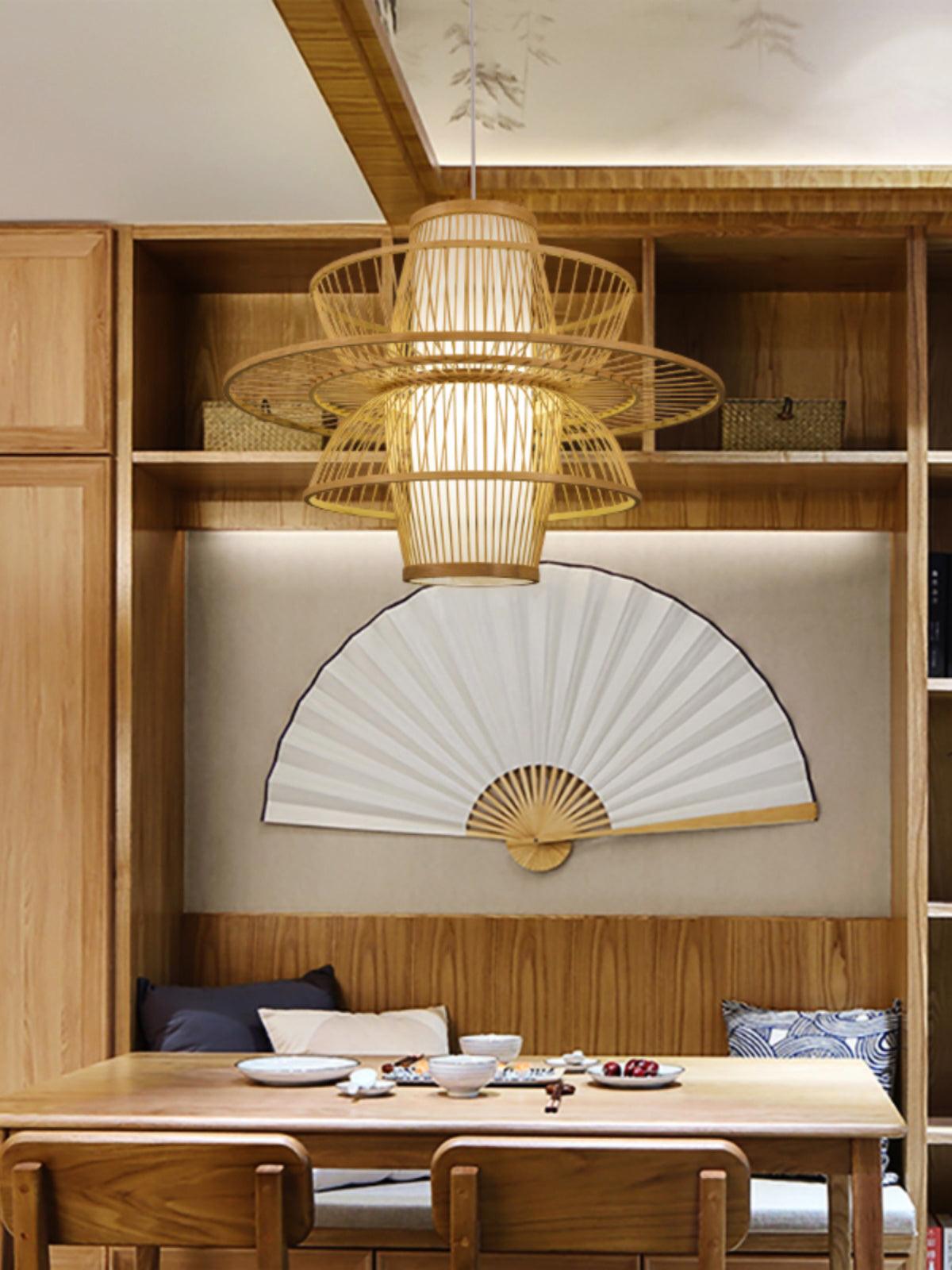 Handmade Sigyn Bamboo Pendant Lamp - Letslighting