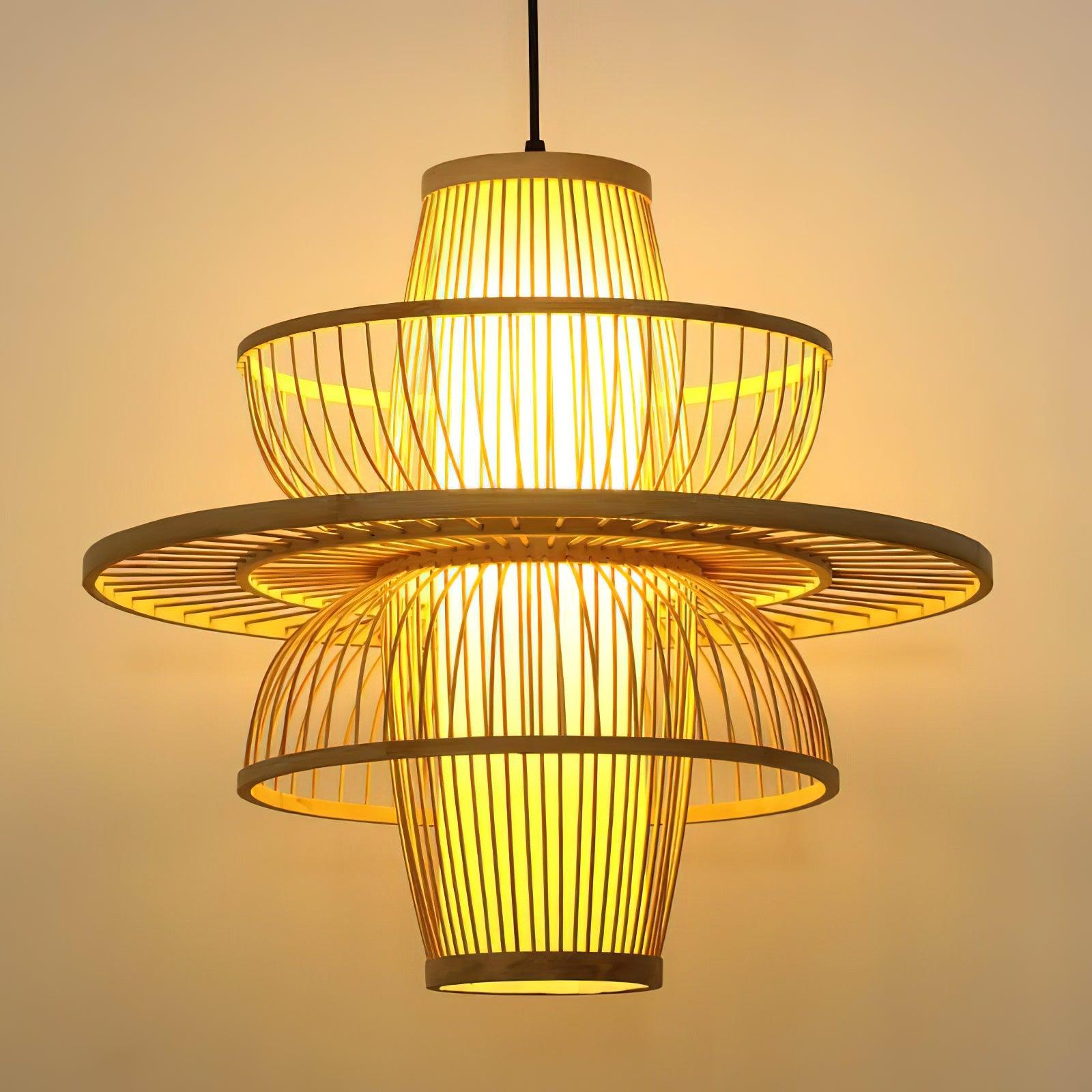 Handmade Sigyn Bamboo Pendant Lamp - Letslighting