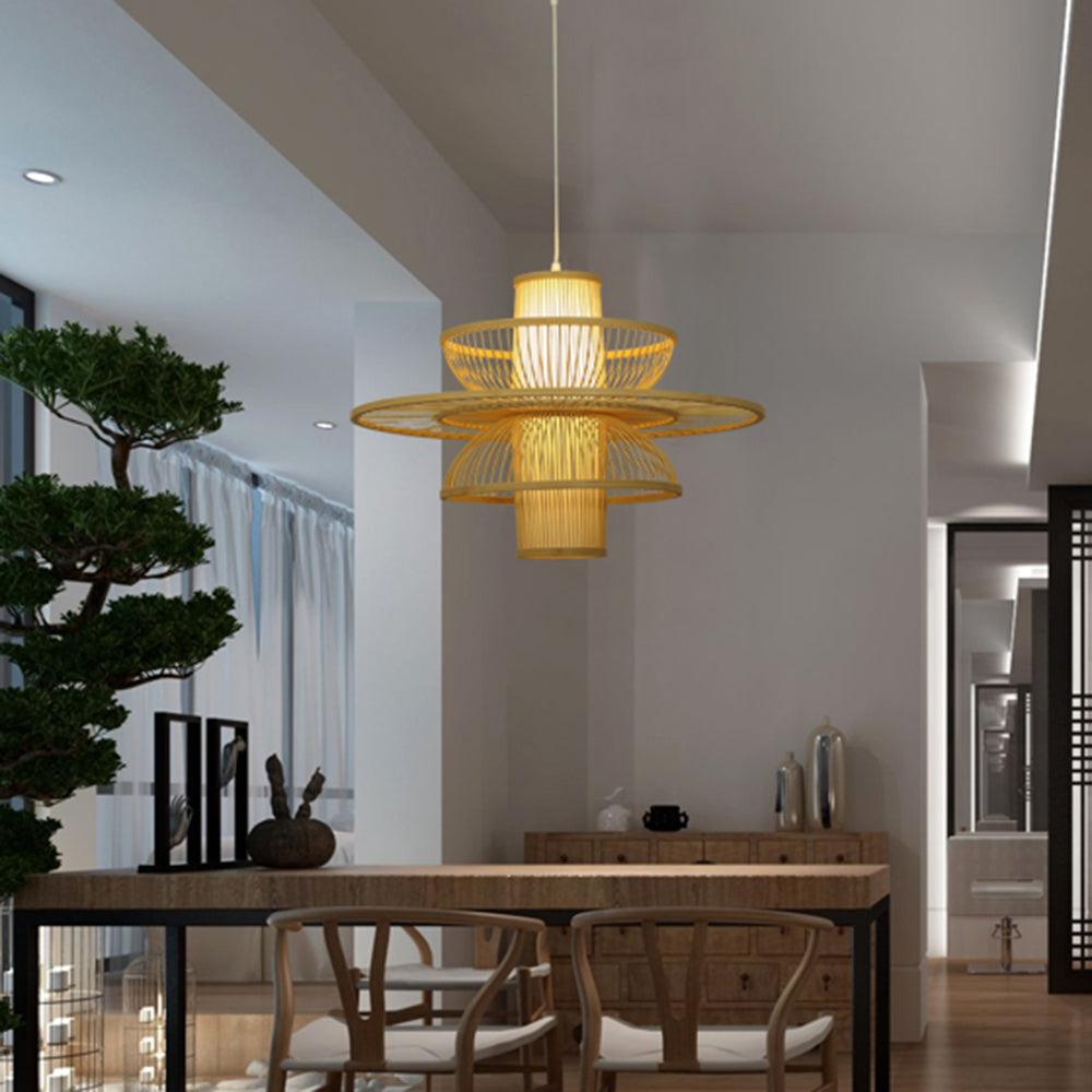 Handmade Sigyn Bamboo Pendant Lamp - Letslighting