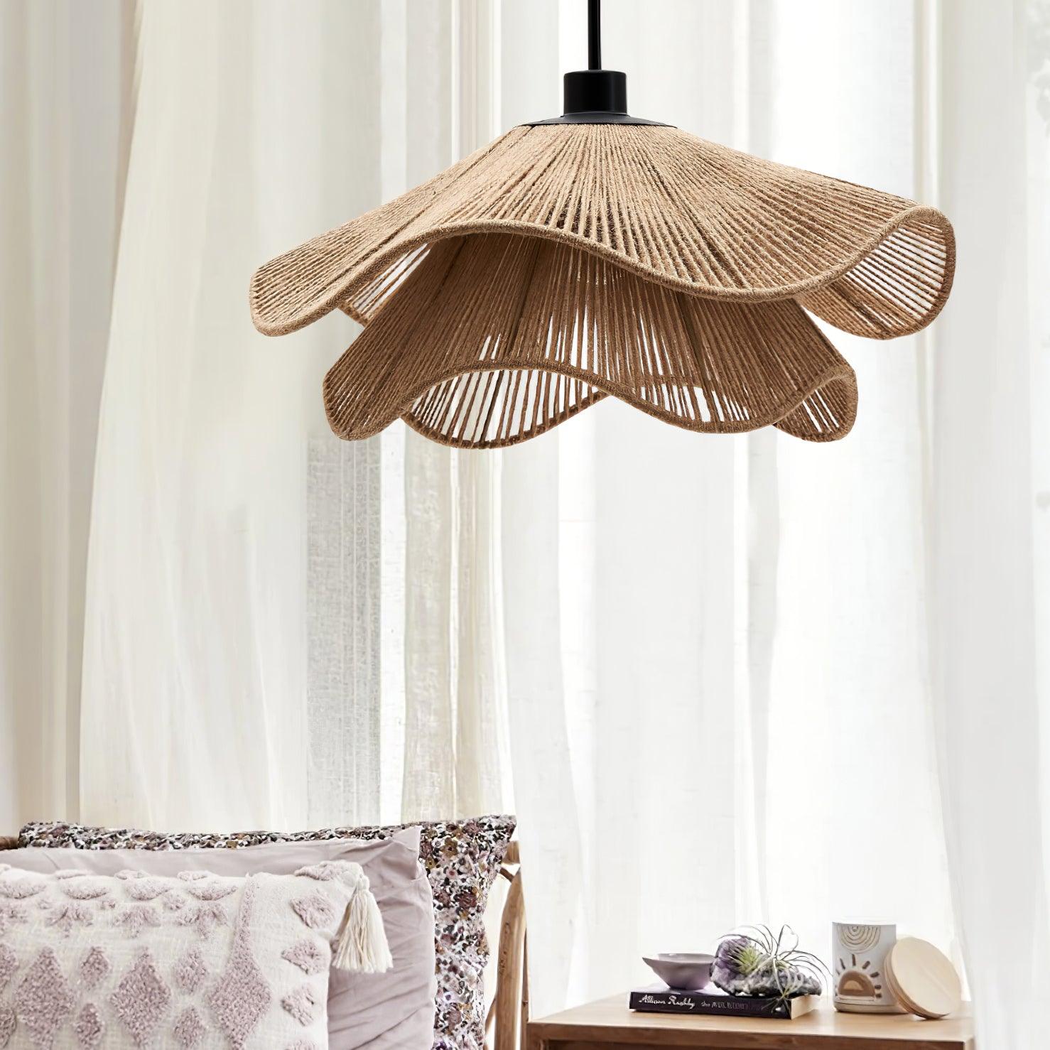 Handmade Straw Hat Pendant Lamp - Letslighting