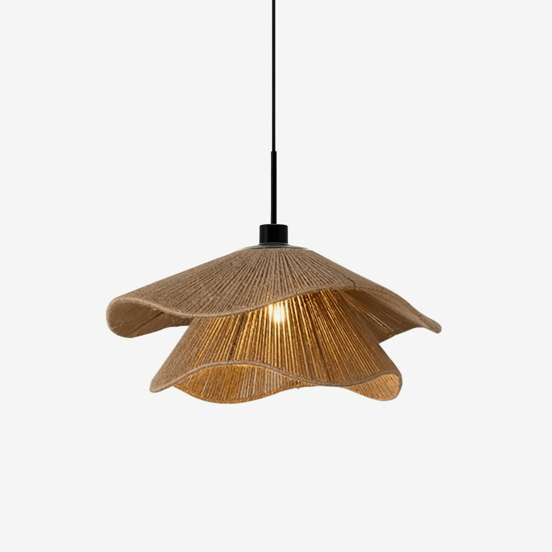 Handmade Straw Hat Pendant Lamp - Letslighting