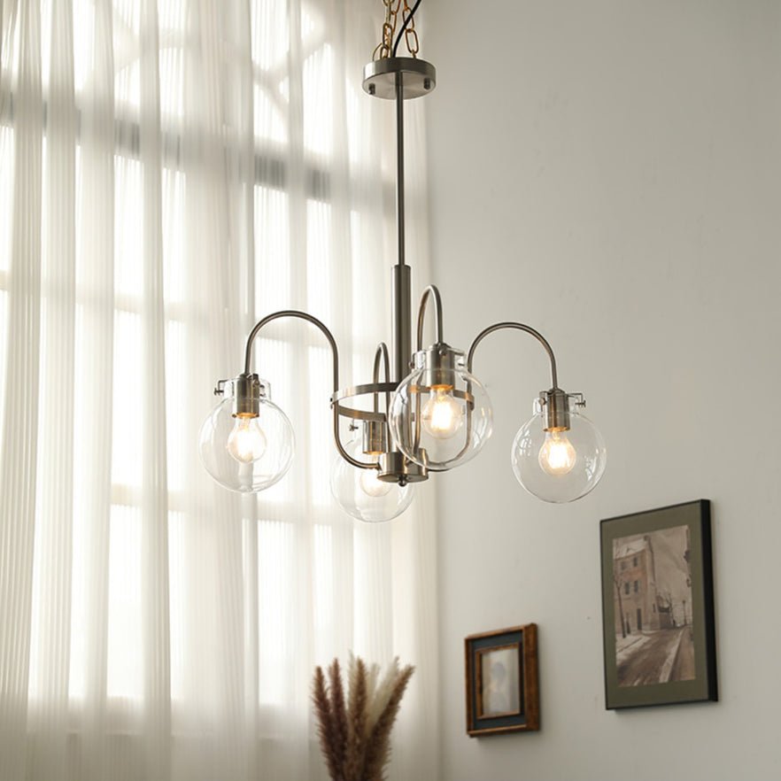 Verinyra Premium Nordic Art Glass Metal Chandelier - Letslighting