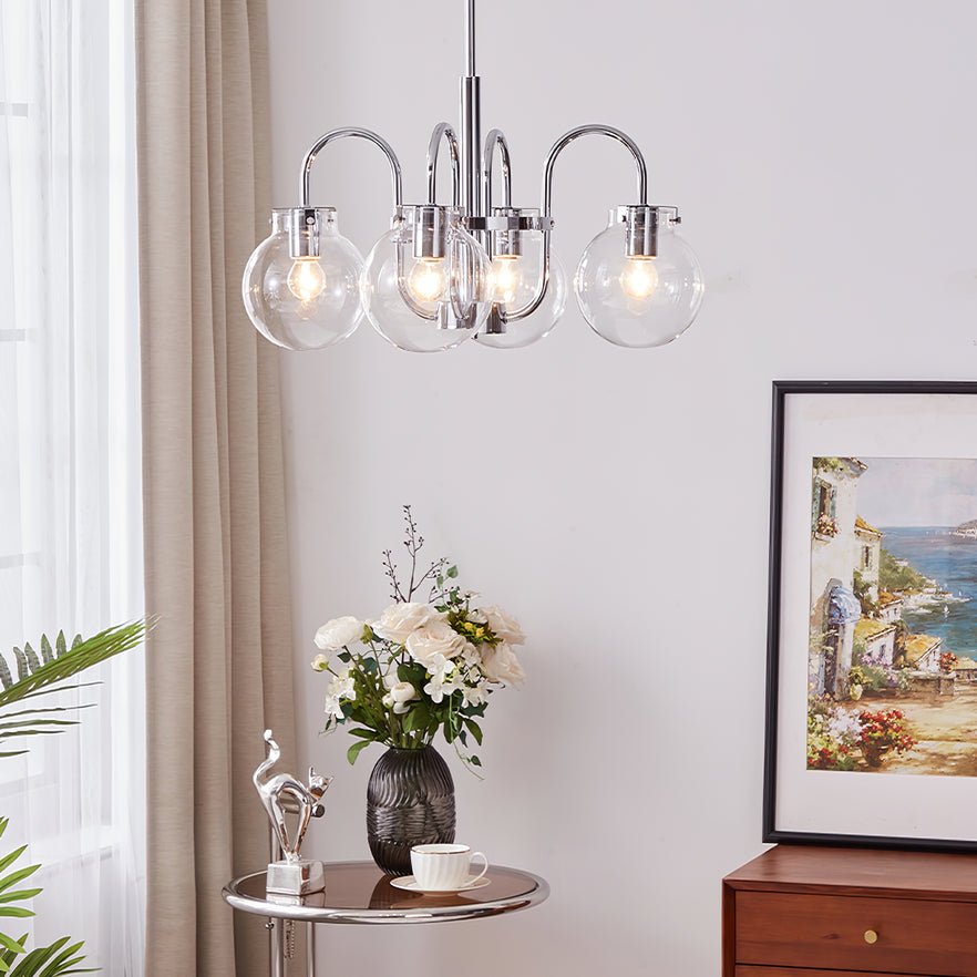 Verinyra Premium Nordic Art Glass Metal Chandelier - Letslighting