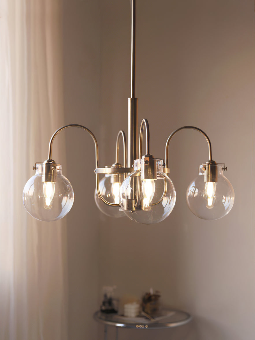 Verinyra Premium Nordic Art Glass Metal Chandelier - Letslighting