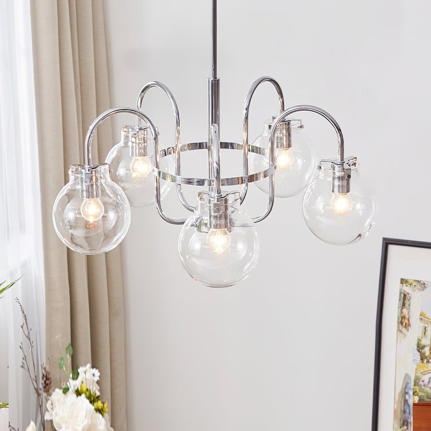 Verinyra Premium Nordic Art Glass Metal Chandelier - Letslighting