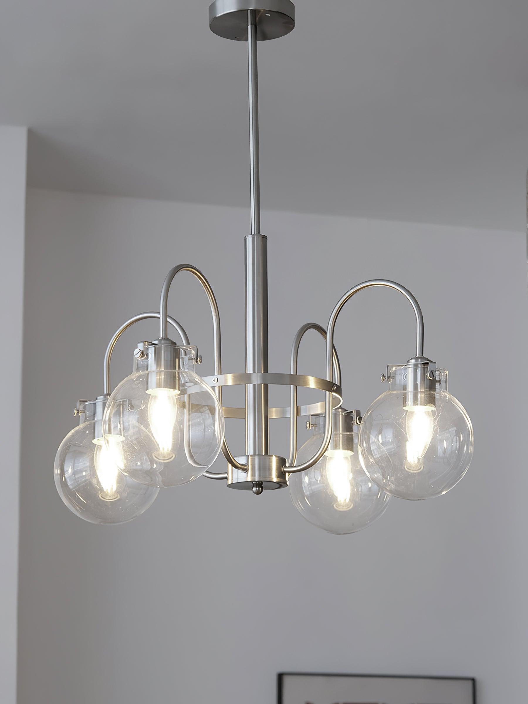 Verinyra Premium Nordic Art Glass Metal Chandelier - Letslighting
