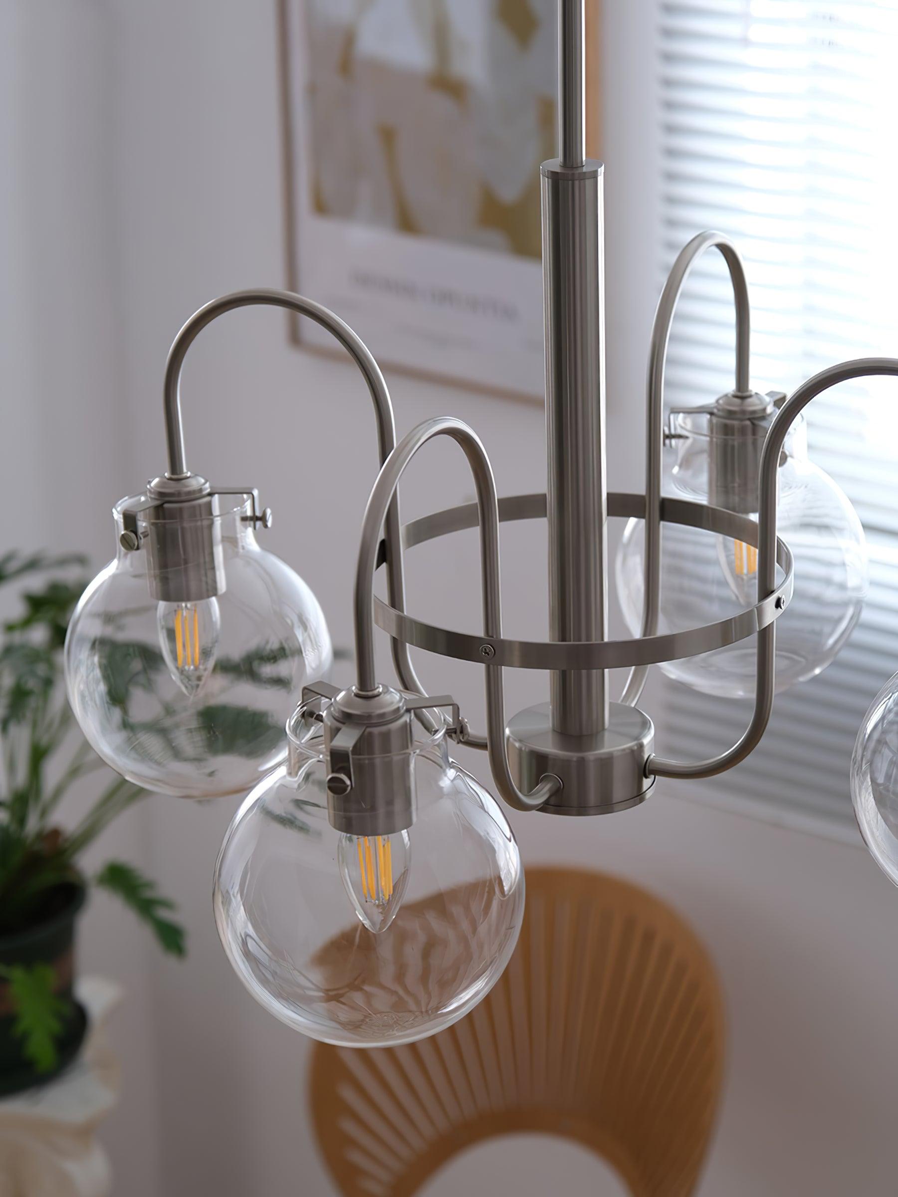 Verinyra Premium Nordic Art Glass Metal Chandelier - Letslighting
