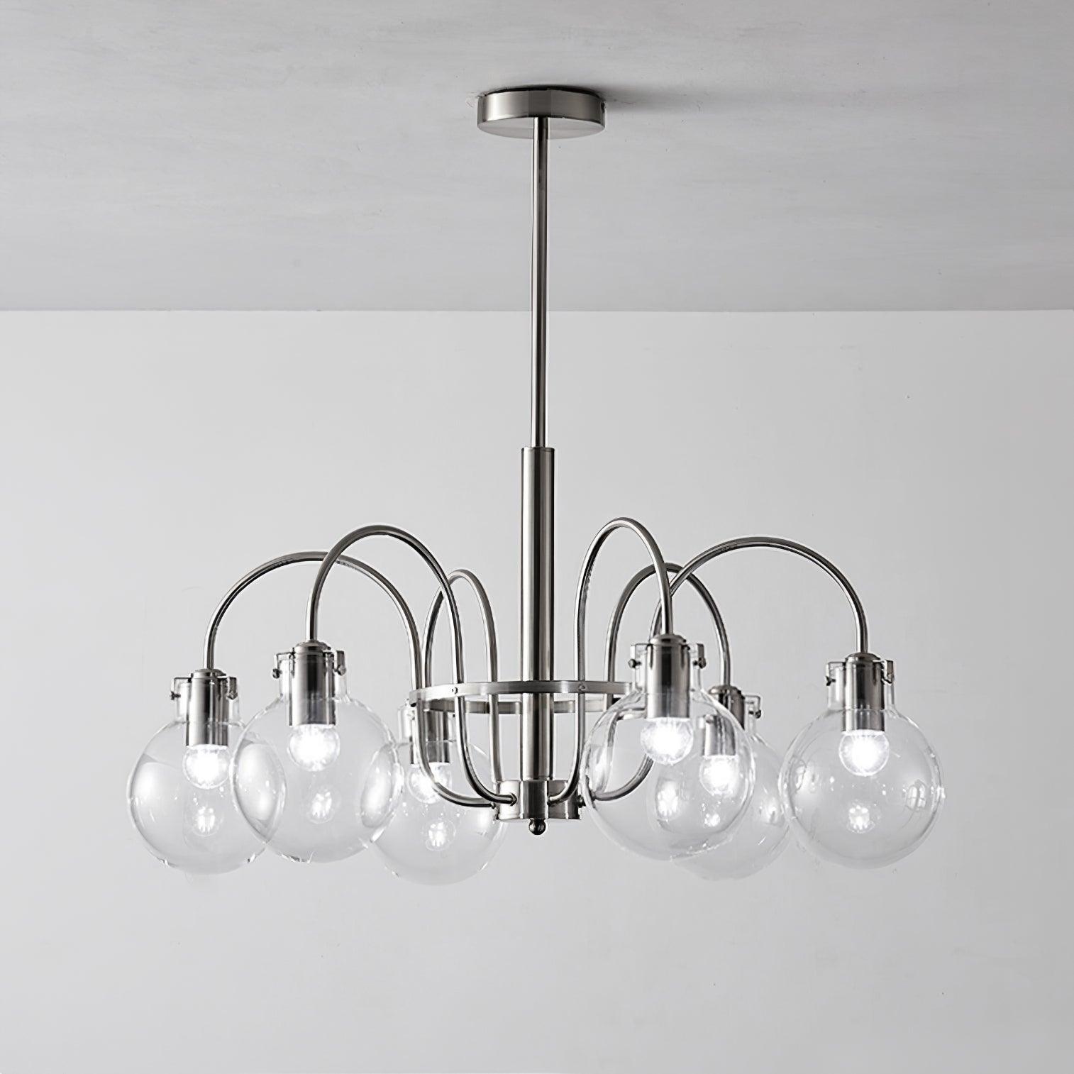 Verinyra Premium Nordic Art Glass Metal Chandelier - Letslighting