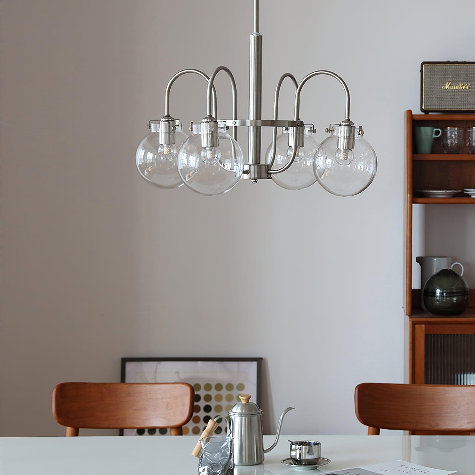 Verinyra Premium Nordic Art Glass Metal Chandelier - Letslighting