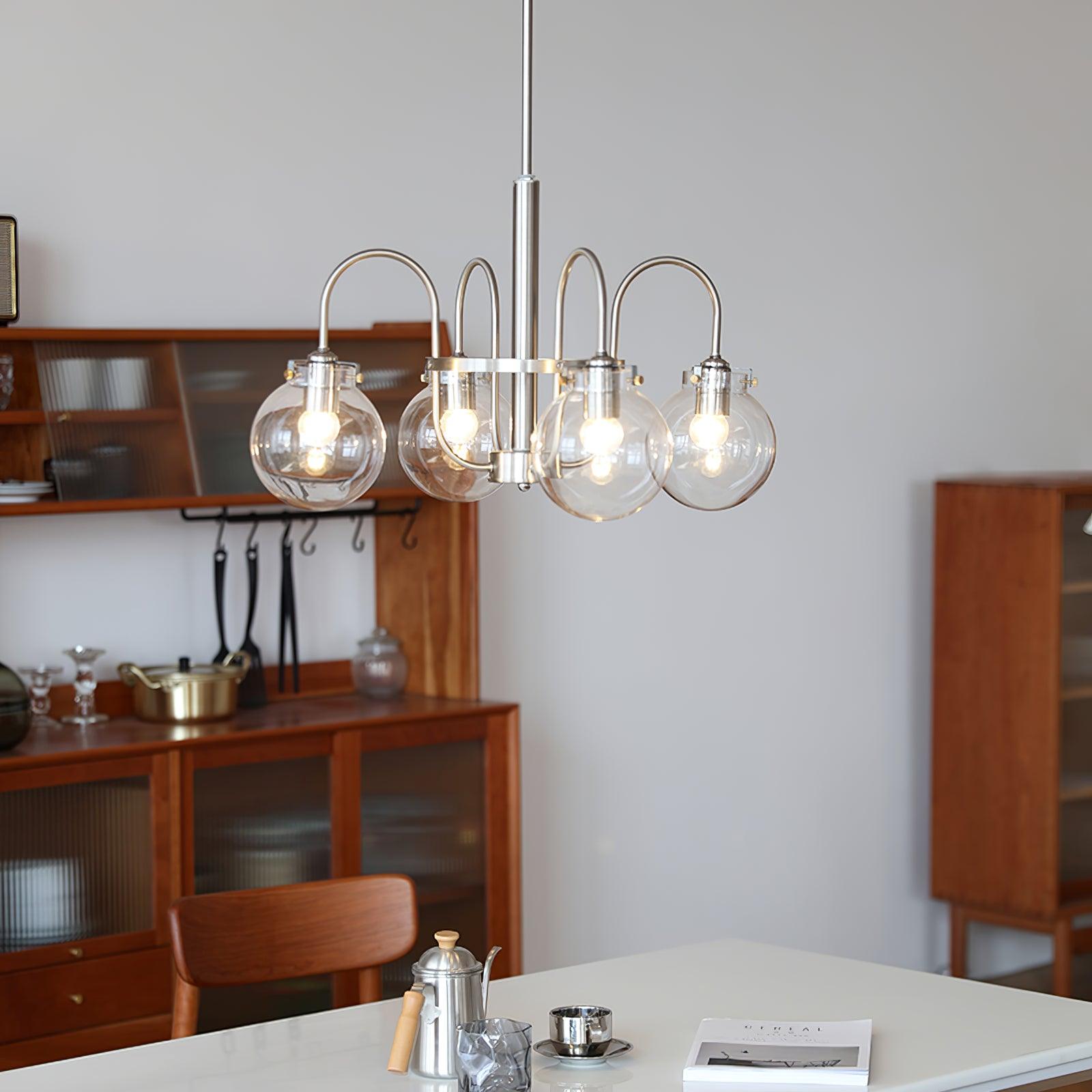 Verinyra Premium Nordic Art Glass Metal Chandelier - Letslighting