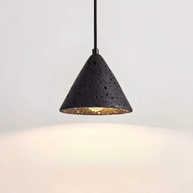 Vaelior Dome Shade Travertine Pendant Light - Letslighting
