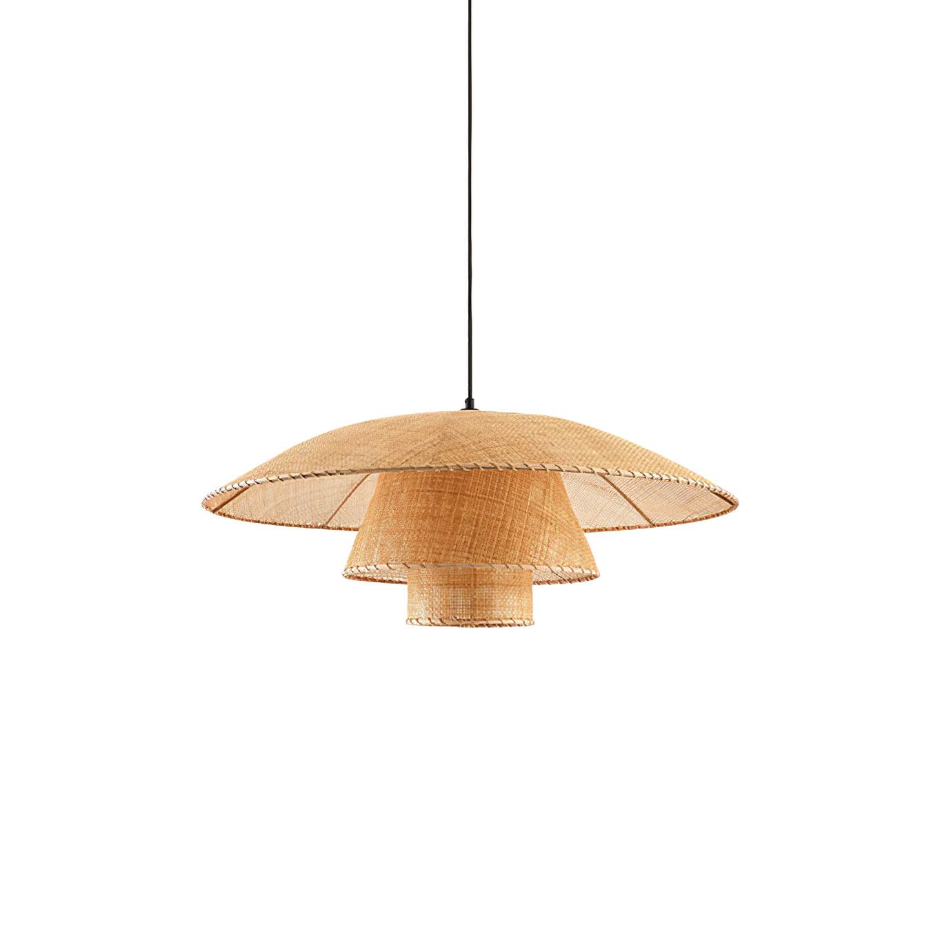 Hat Weave Rattan Pendant Lamp - Letslighting