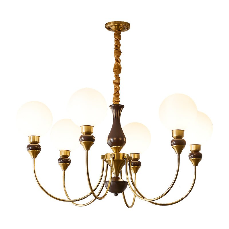 Helena Curve Chandelier - Letslighting