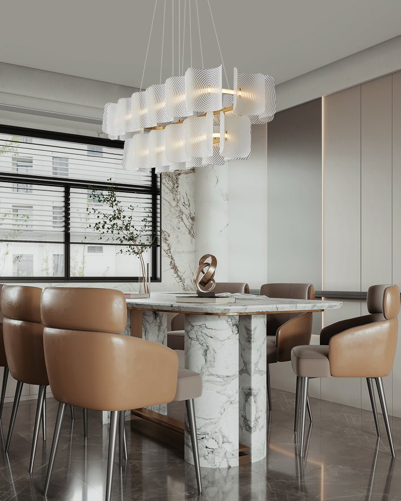 Helios Rectangle Pendant Lamp - Letslighting