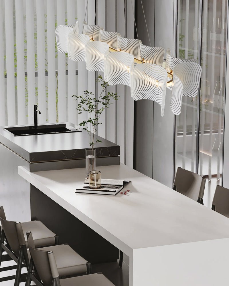 Helios Rectangle Pendant Lamp - Letslighting