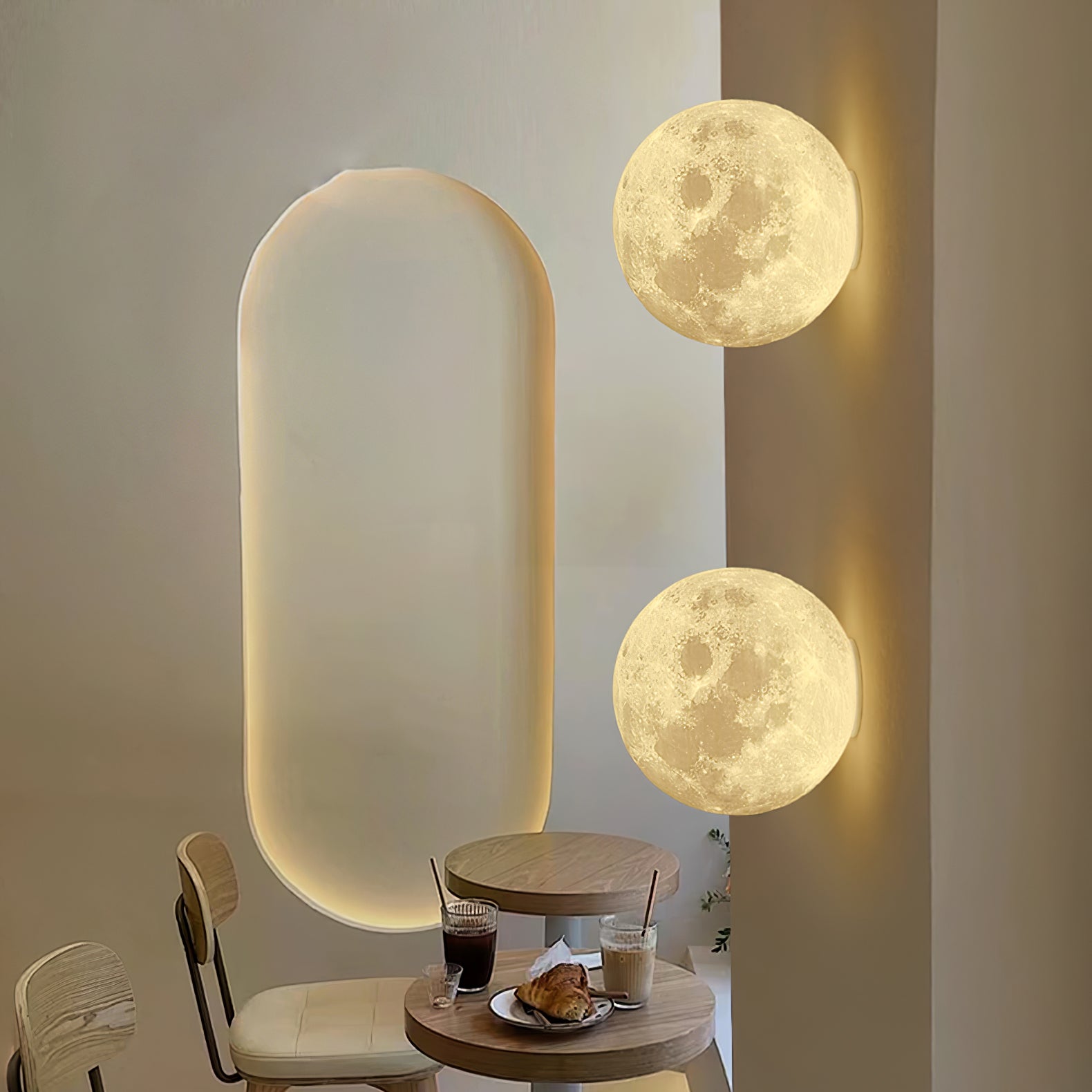 Moon 3D Wall Lamp - Letslighting