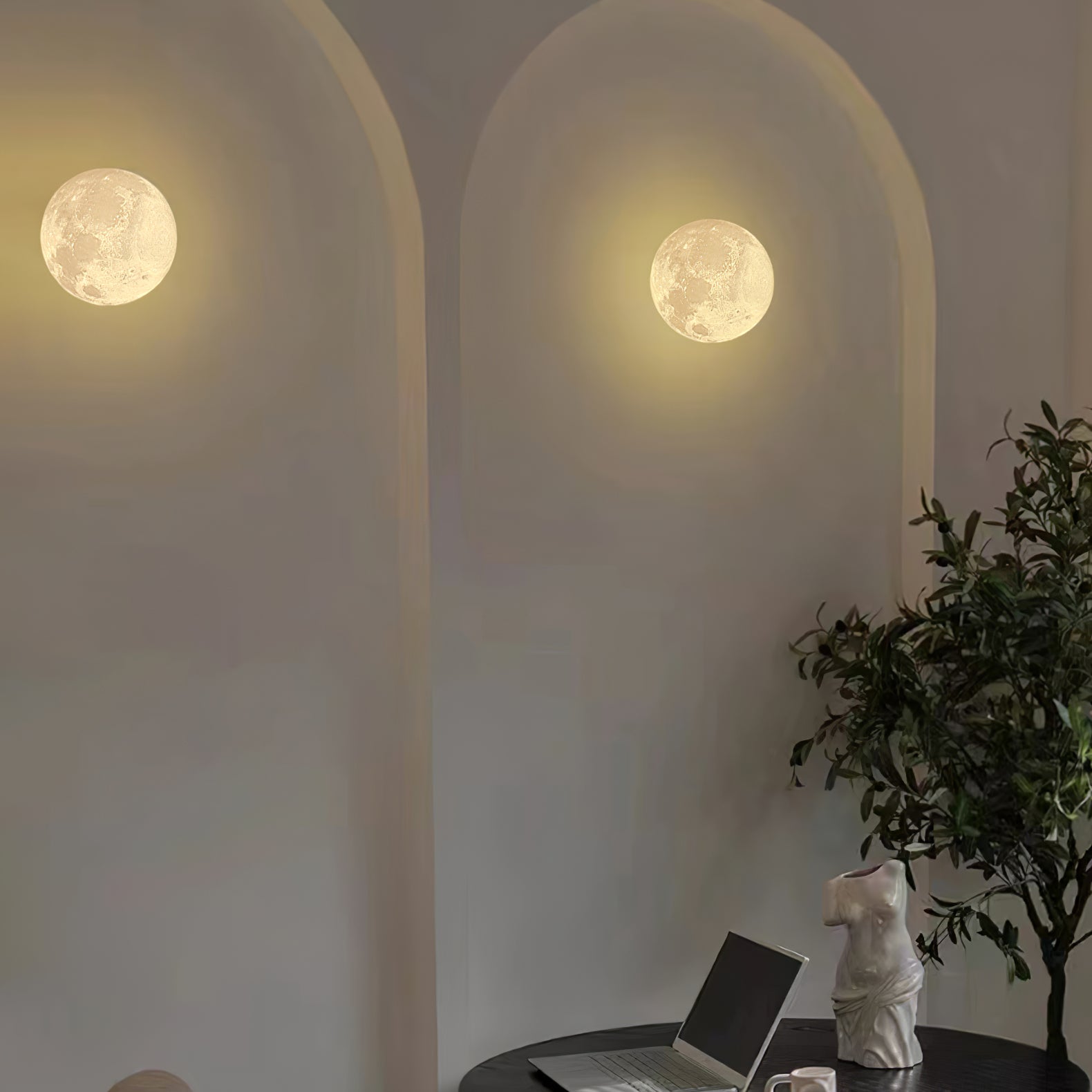 Moon 3D Wall Lamp - Letslighting