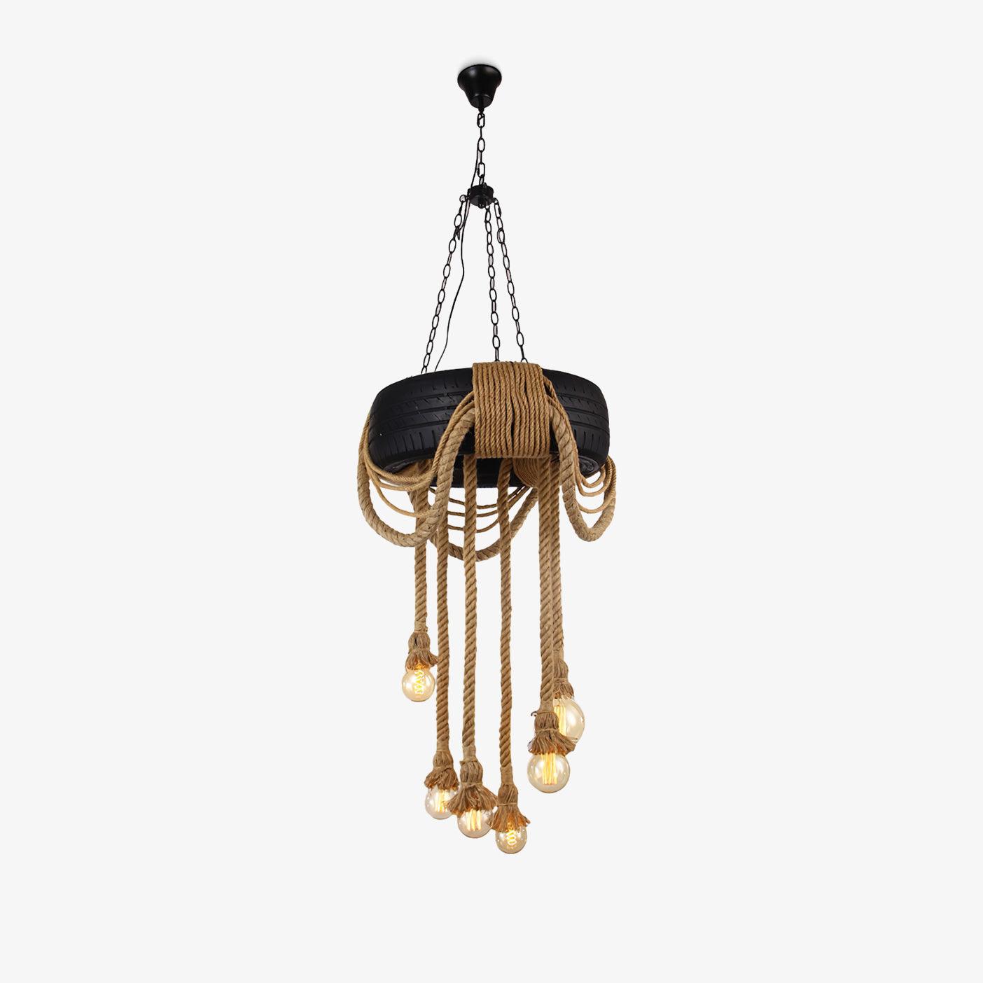 Larry Industrial Metal Chandelier - Letslighting