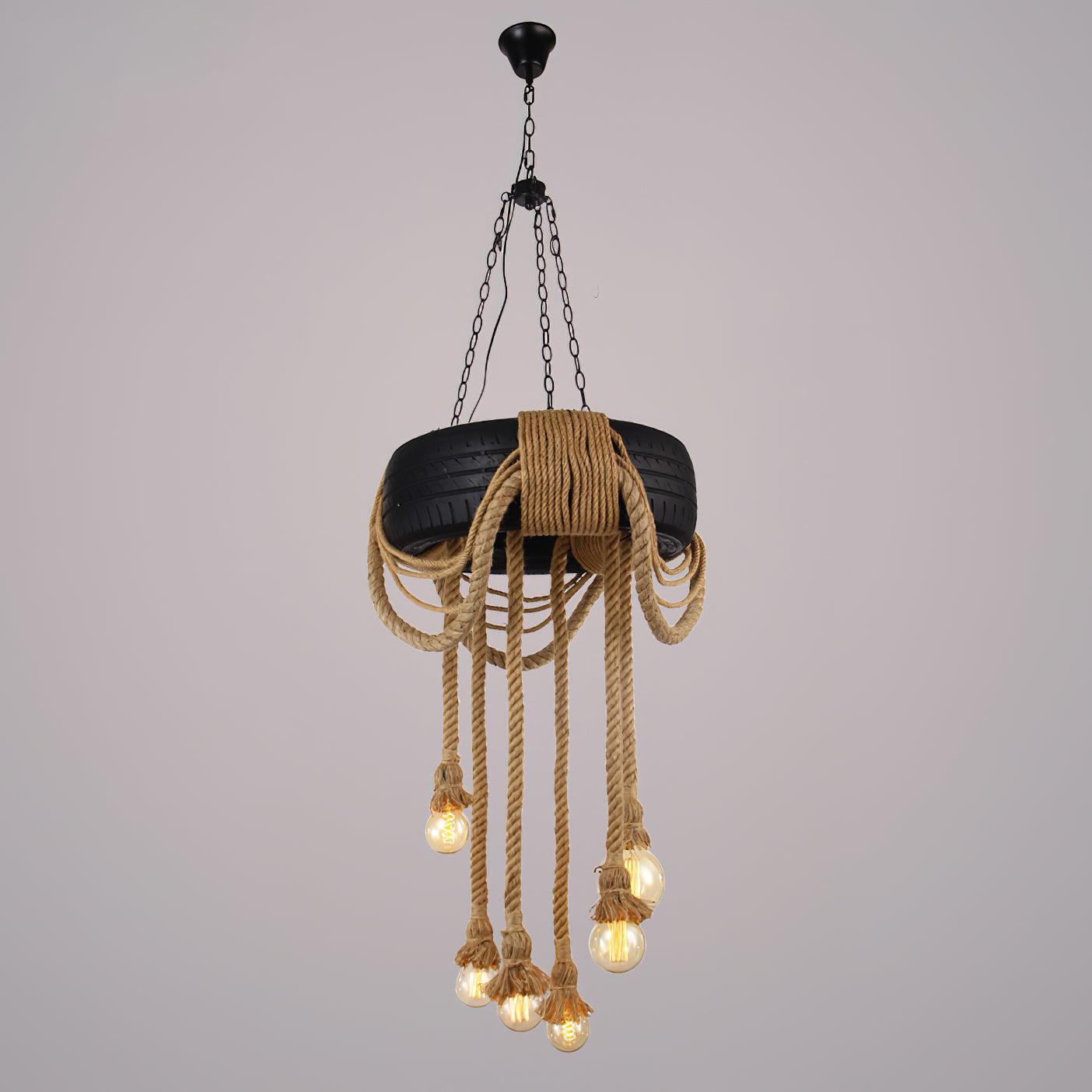 Larry Industrial Metal Chandelier - Letslighting