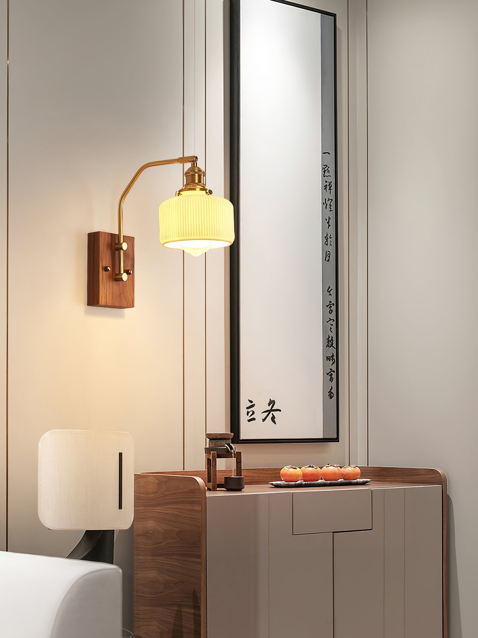 Heritage Walnut Wall Lamp - Letslighting