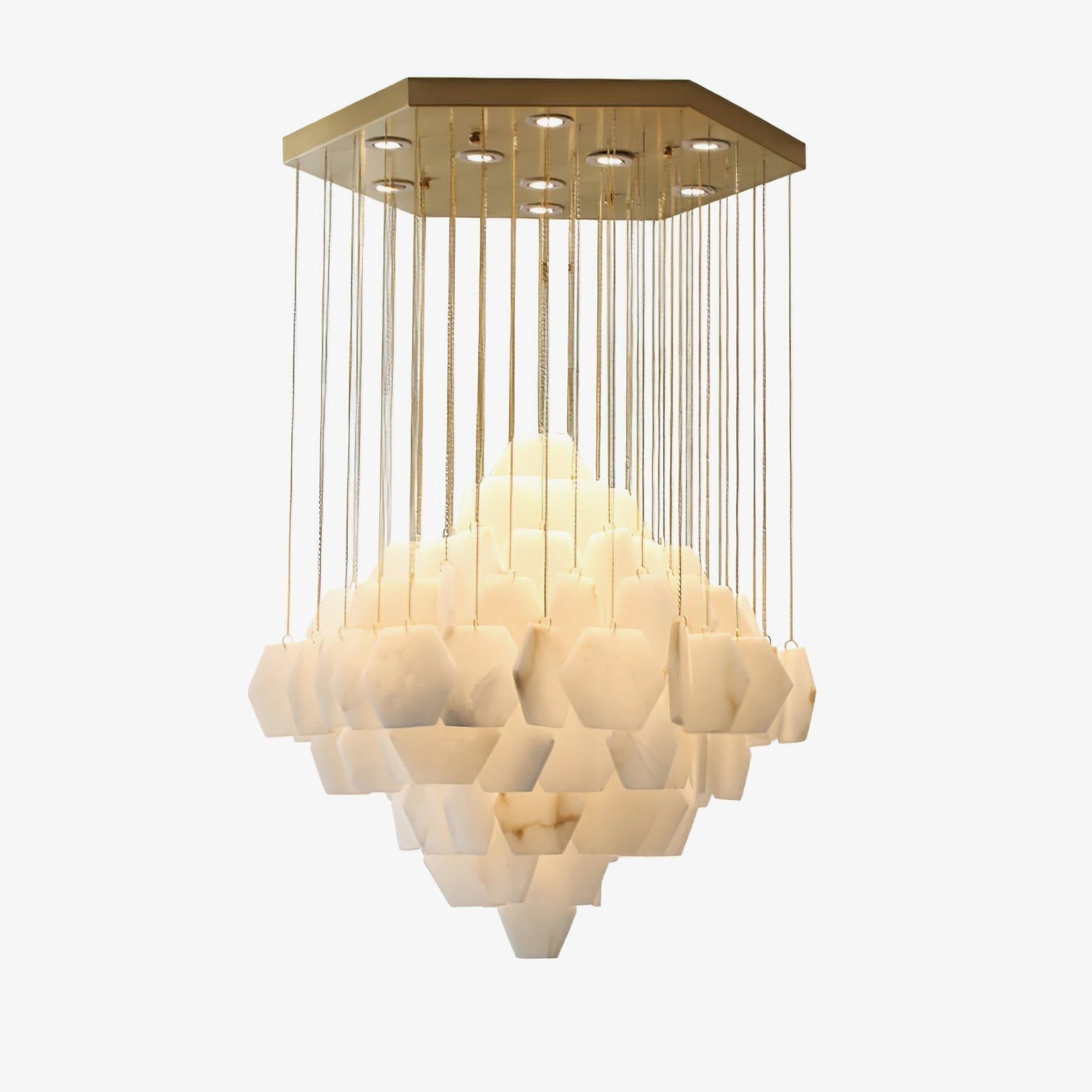 Aurelia Luxury Alabaster Chandelier - Letslighting