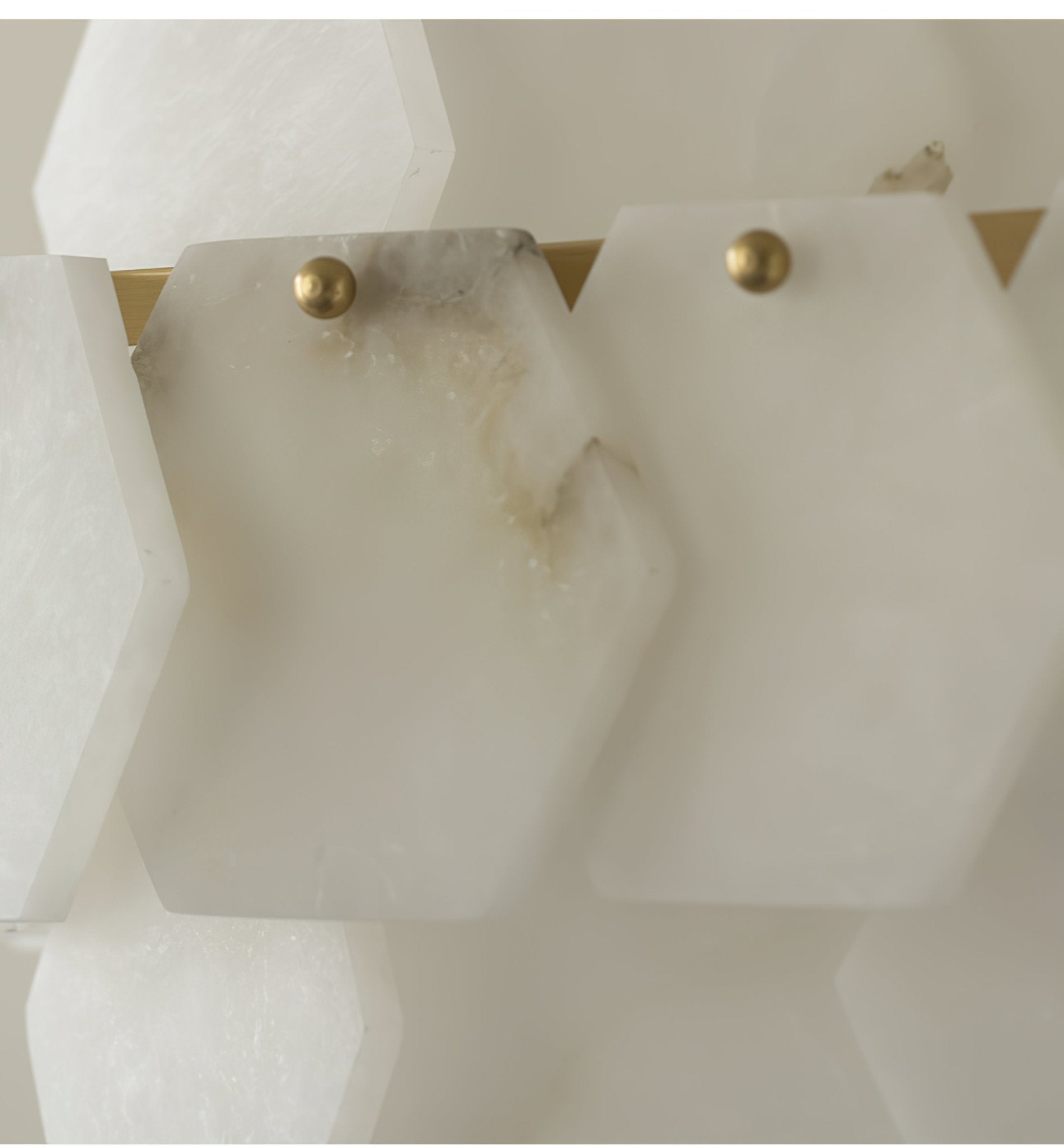 Evenaris Honeycomb Alabaster Chandelier - Letslighting