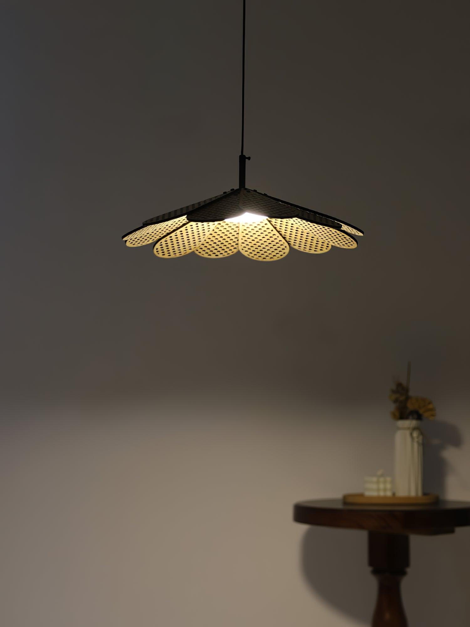Zevarus Nordic Art Wabi-Sabi Metal Wood Pendant Light - Letslighting