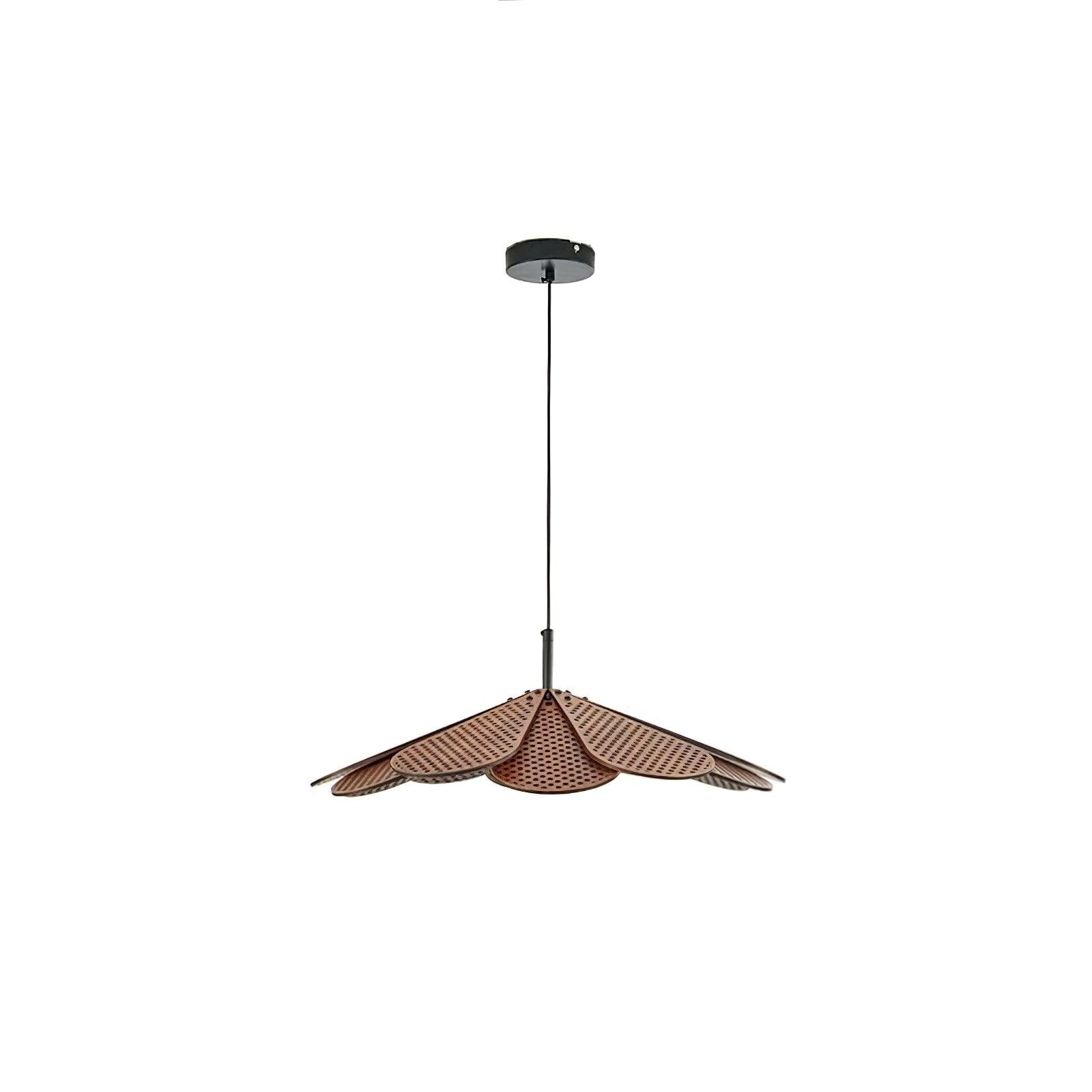 Zevarus Nordic Art Wabi-Sabi Metal Wood Pendant Light - Letslighting