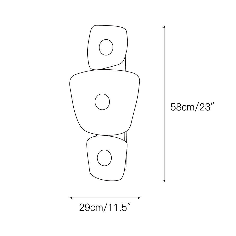 Itheora Individual Creativity Brass Alabaster Wall Lamp - Lamp Copper