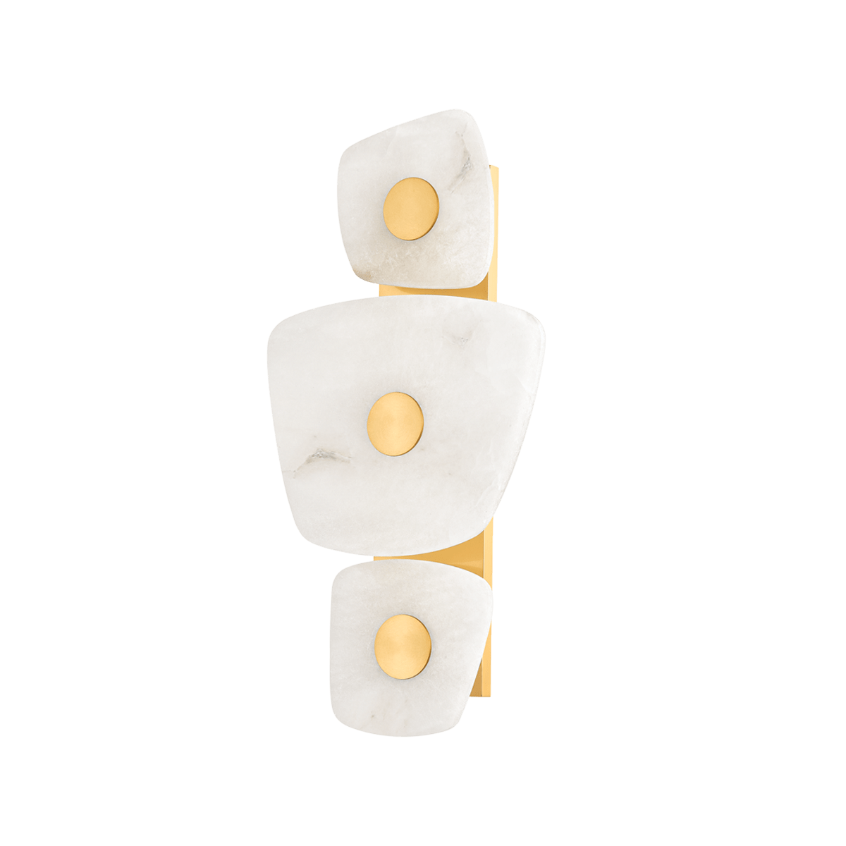 Vavenarae Asymmetric Alabaster Wall Light - Letslighting