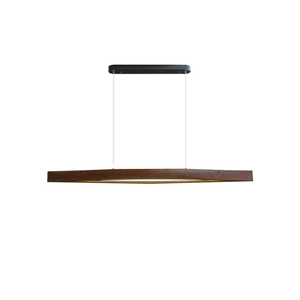 Horizon Linear Wood Pendant Lamp - Letslighting