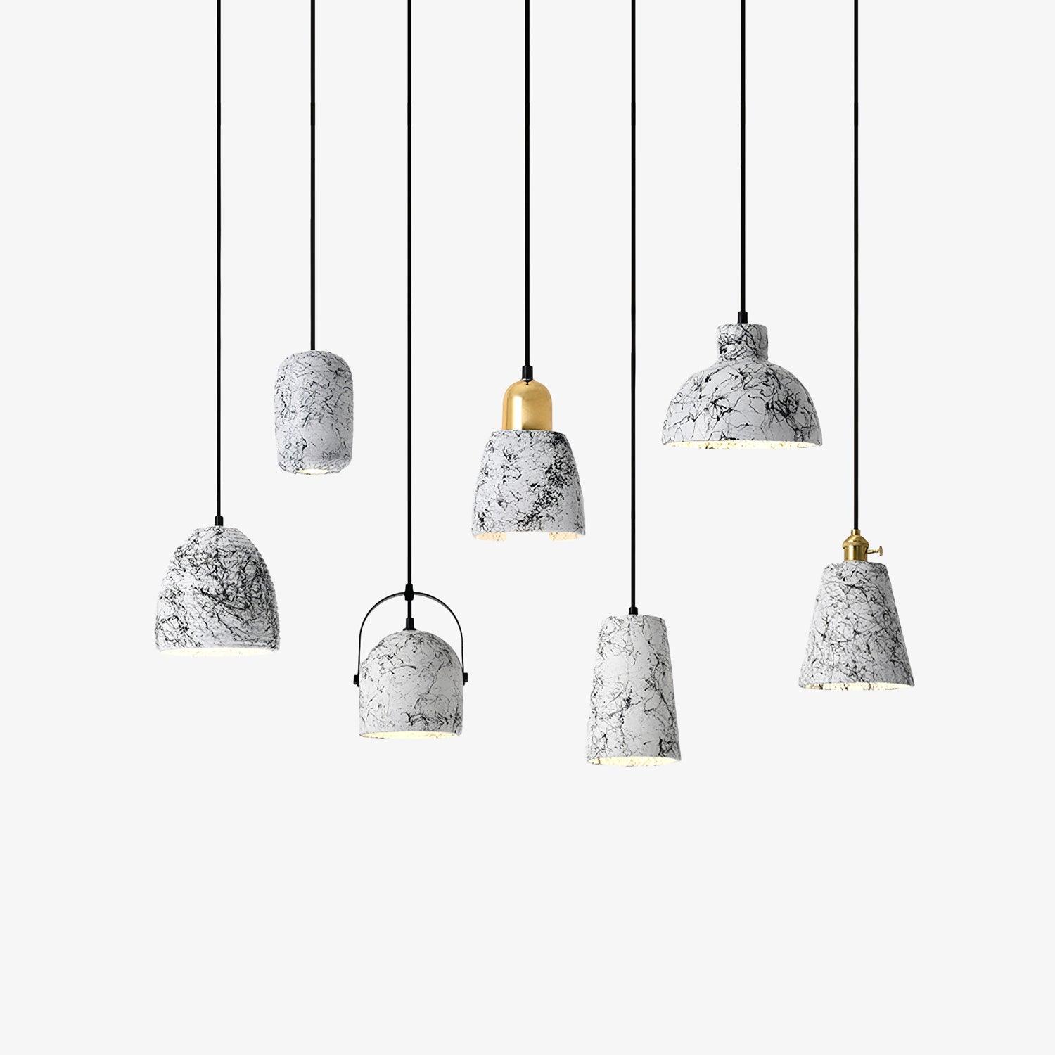 Marble Modern Cement Pendant Lights - Letslighting