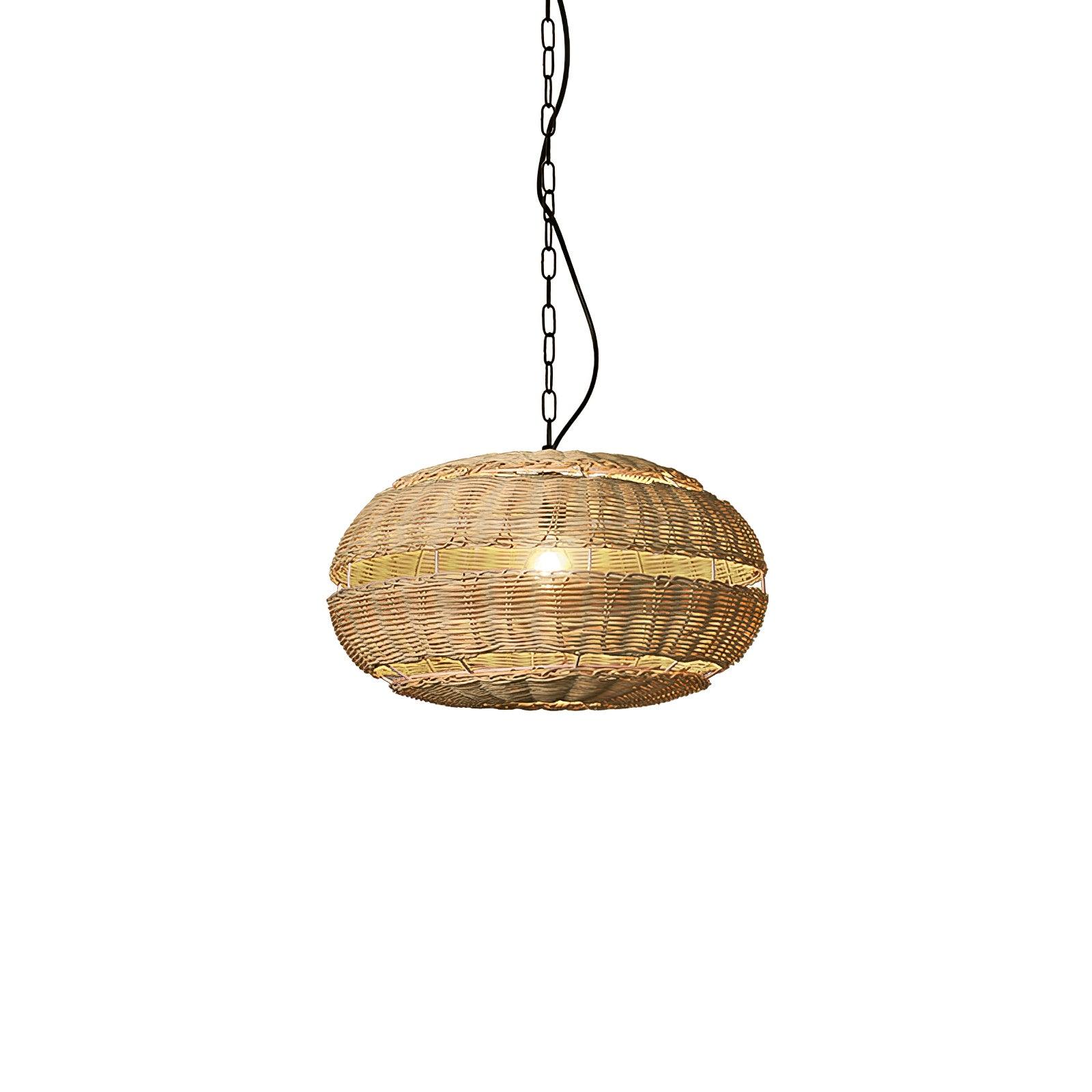 Hues Wicker Pendant Lamp - Letslighting