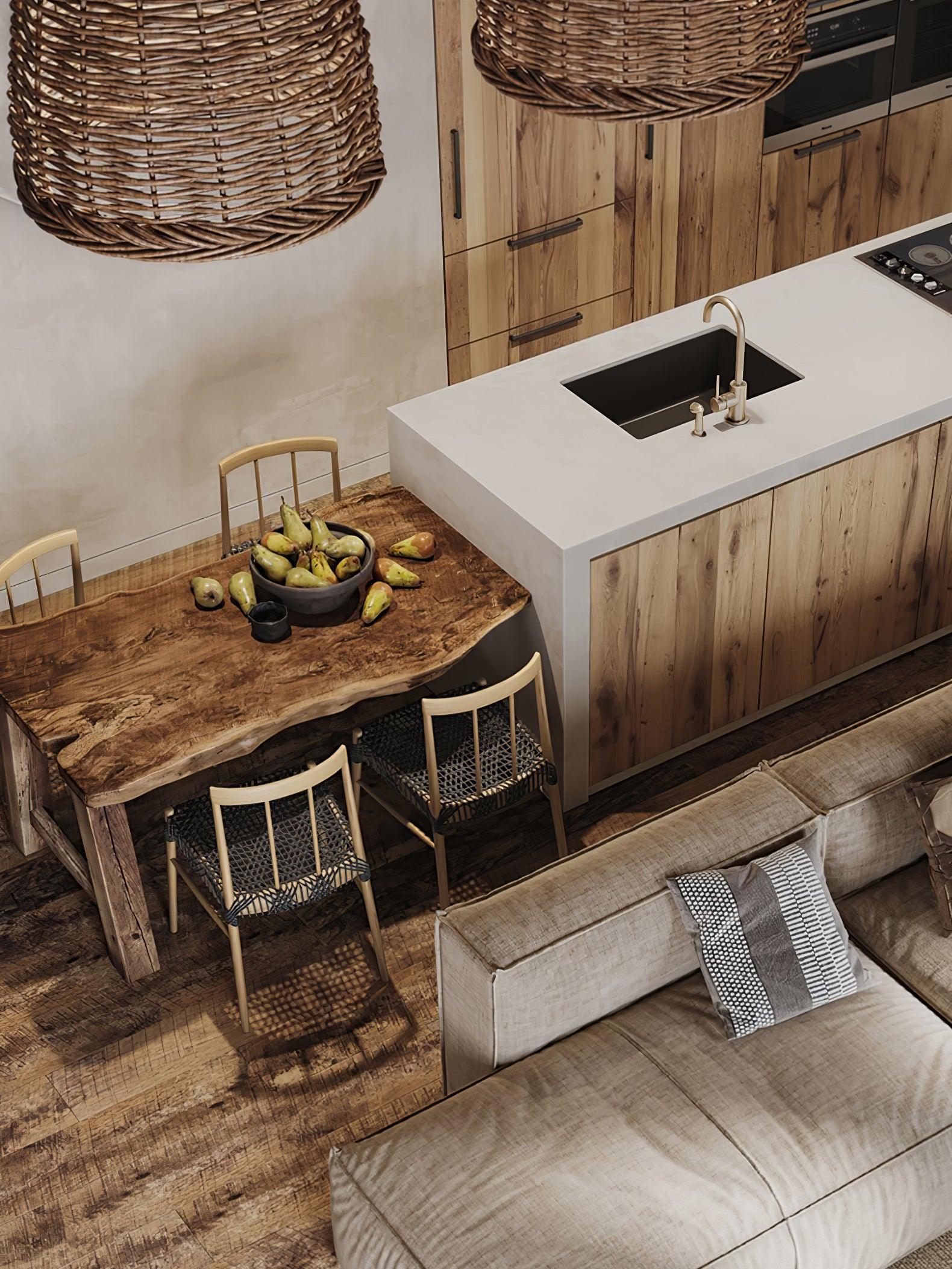 Hues Wicker Pendant Lamp - Letslighting