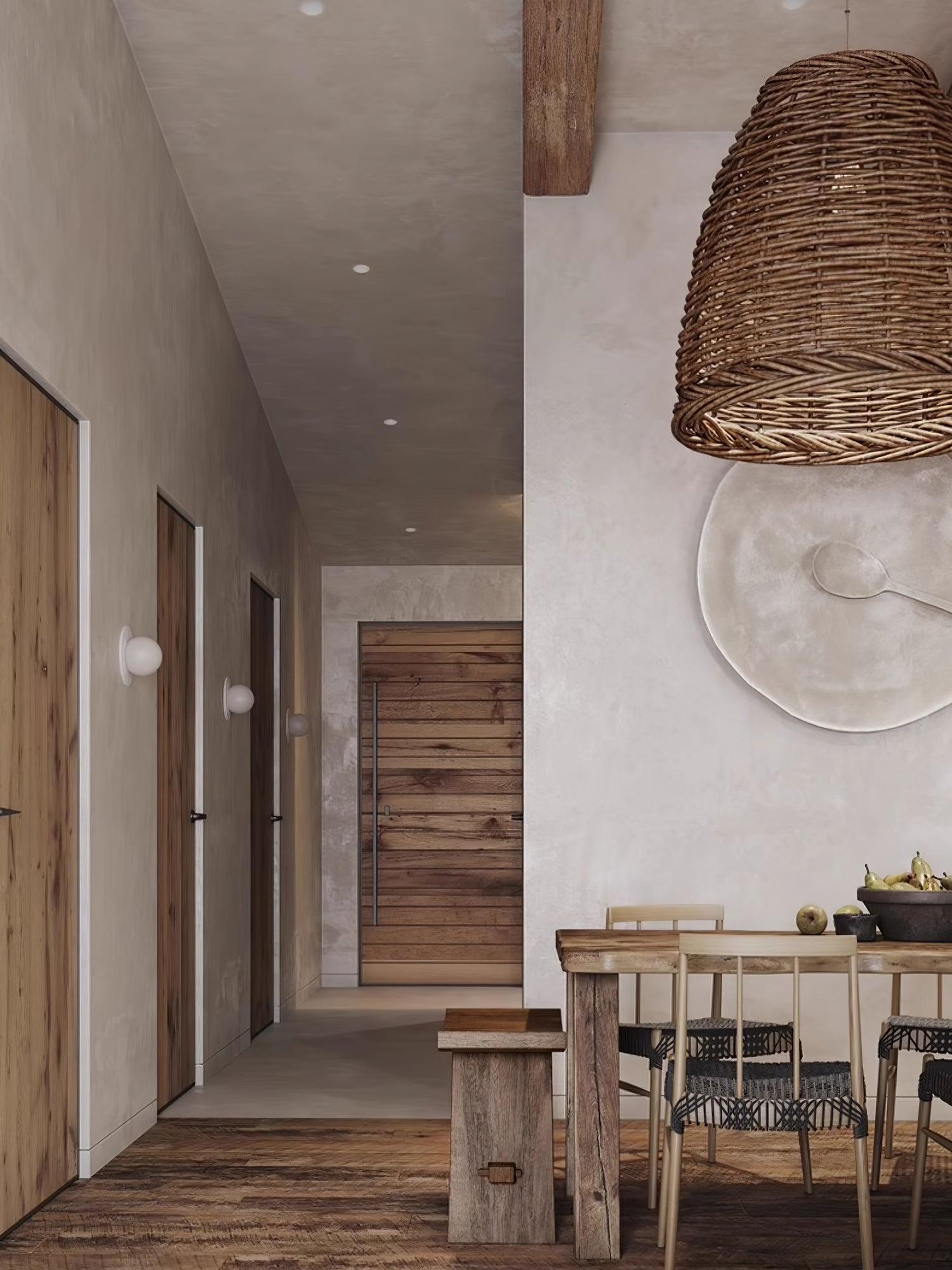 Hues Wicker Pendant Lamp - Letslighting