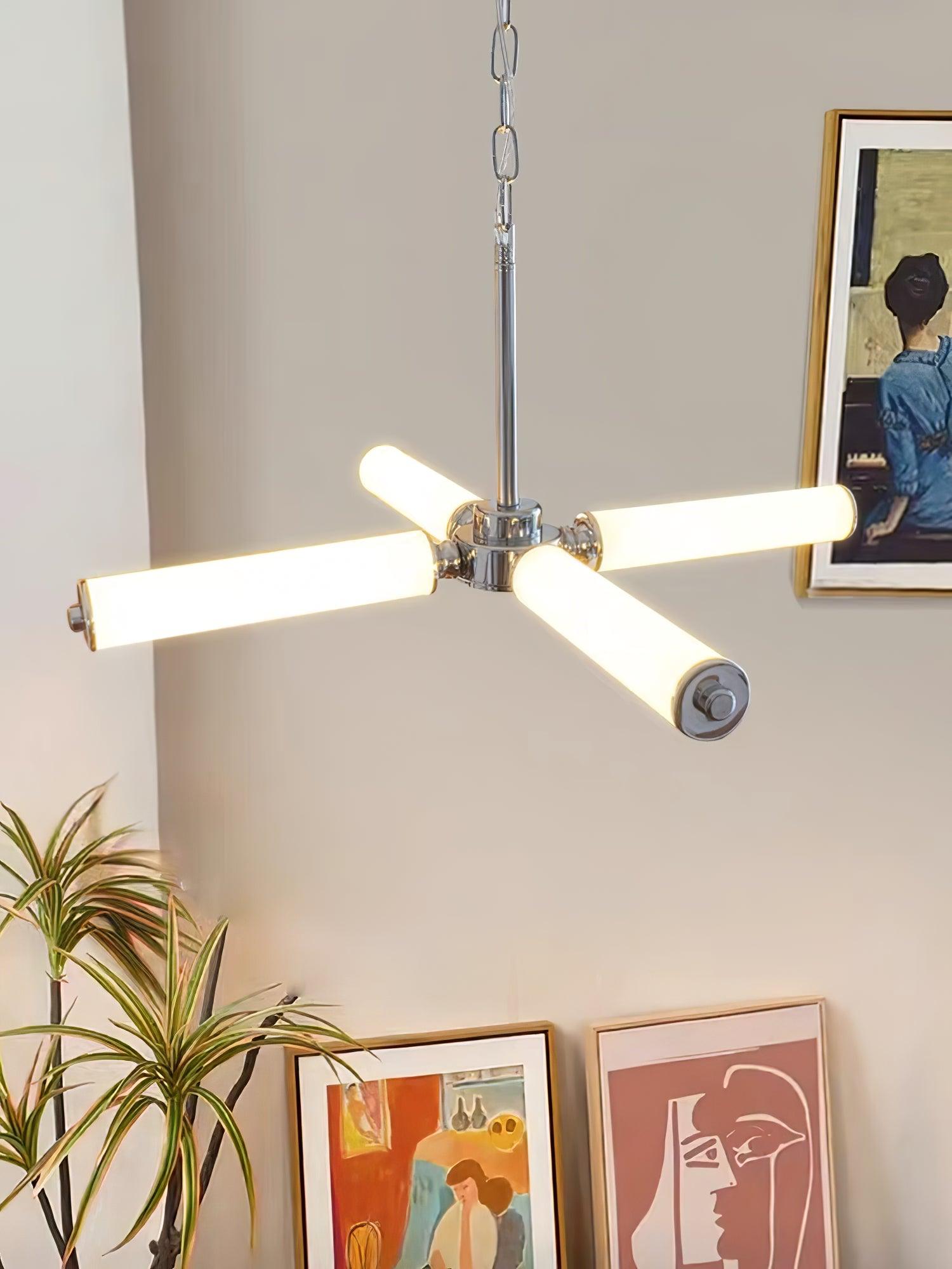 Zoliria Modern Minimalist LED Metal Glass Chandelier - Letslighting