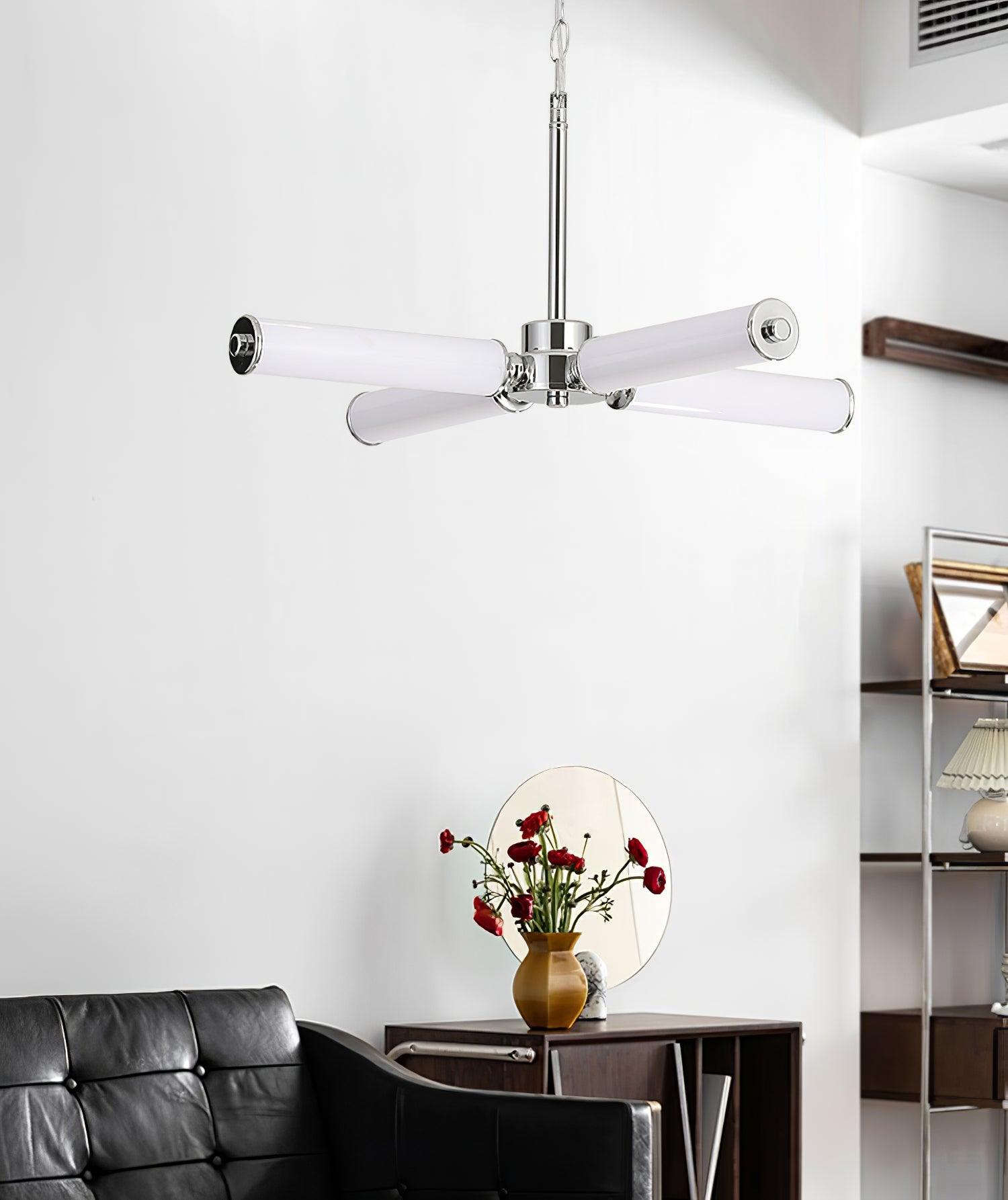 Zoliria Modern Minimalist LED Metal Glass Chandelier - Letslighting