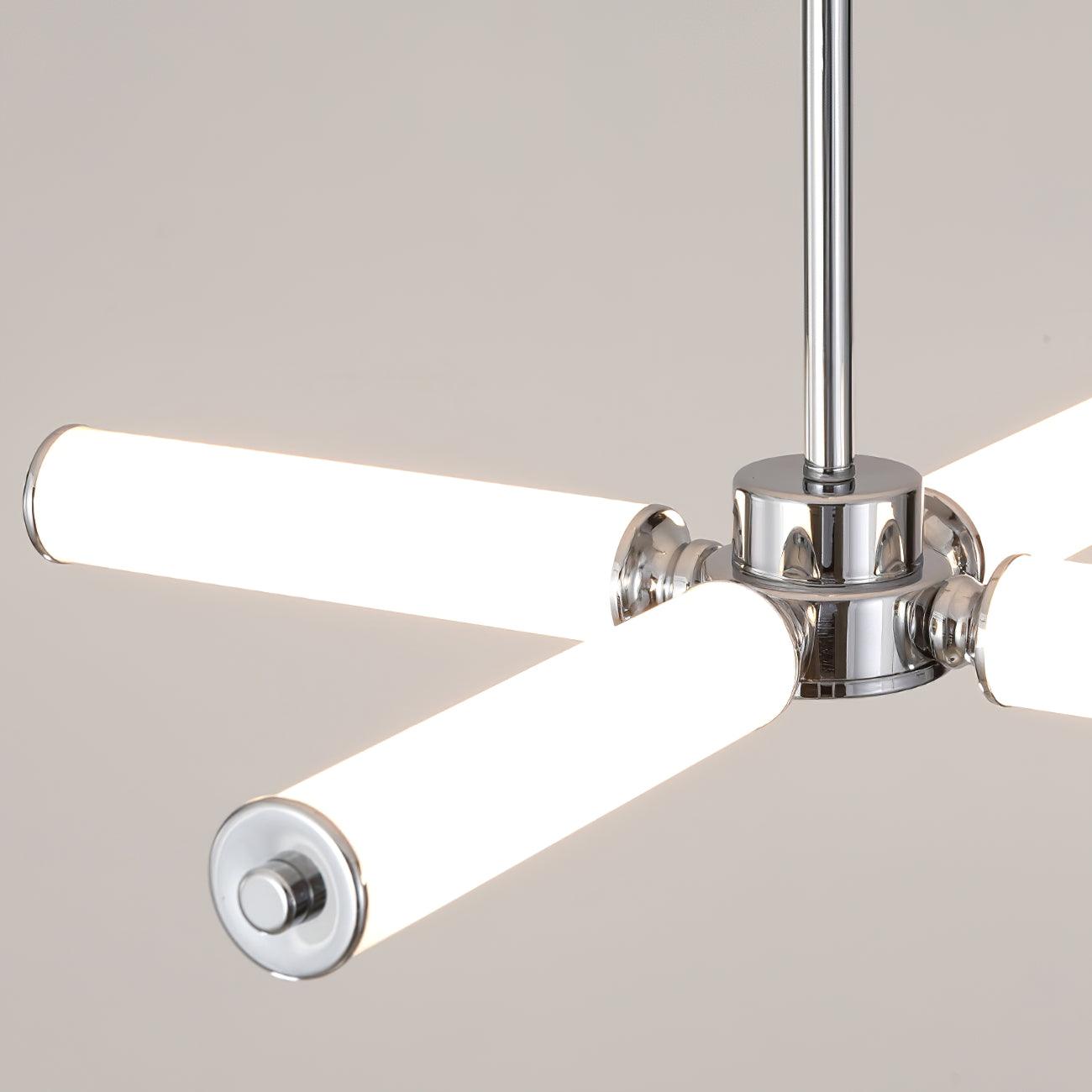 Zoliria Modern Minimalist LED Metal Glass Chandelier - Letslighting