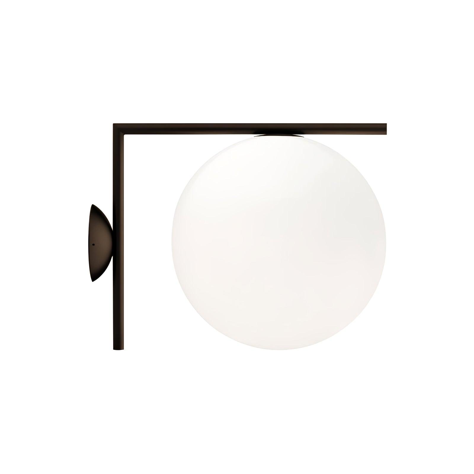 Blown Glass Opal Glass Wall Lamp - Letslighting