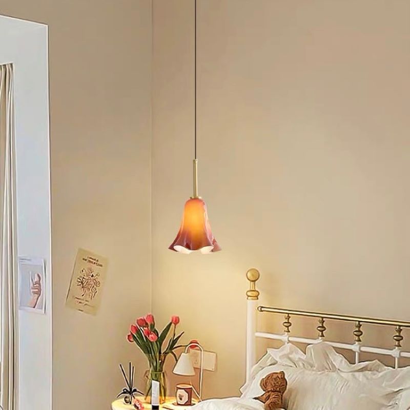Arisha Vintage Sencillo Lámpara Colgante Metal Vidrio Dormitorio Salón