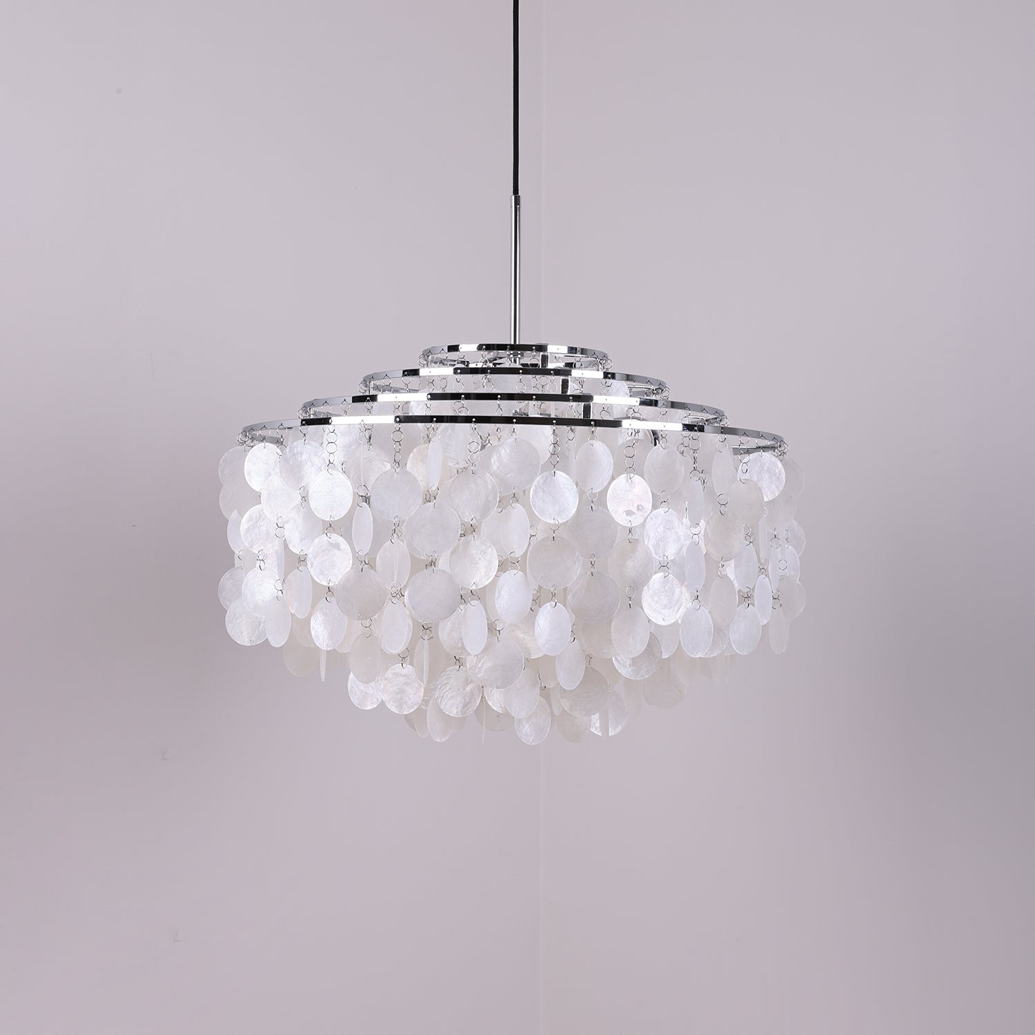Round Shell Chandelier - Letslighting