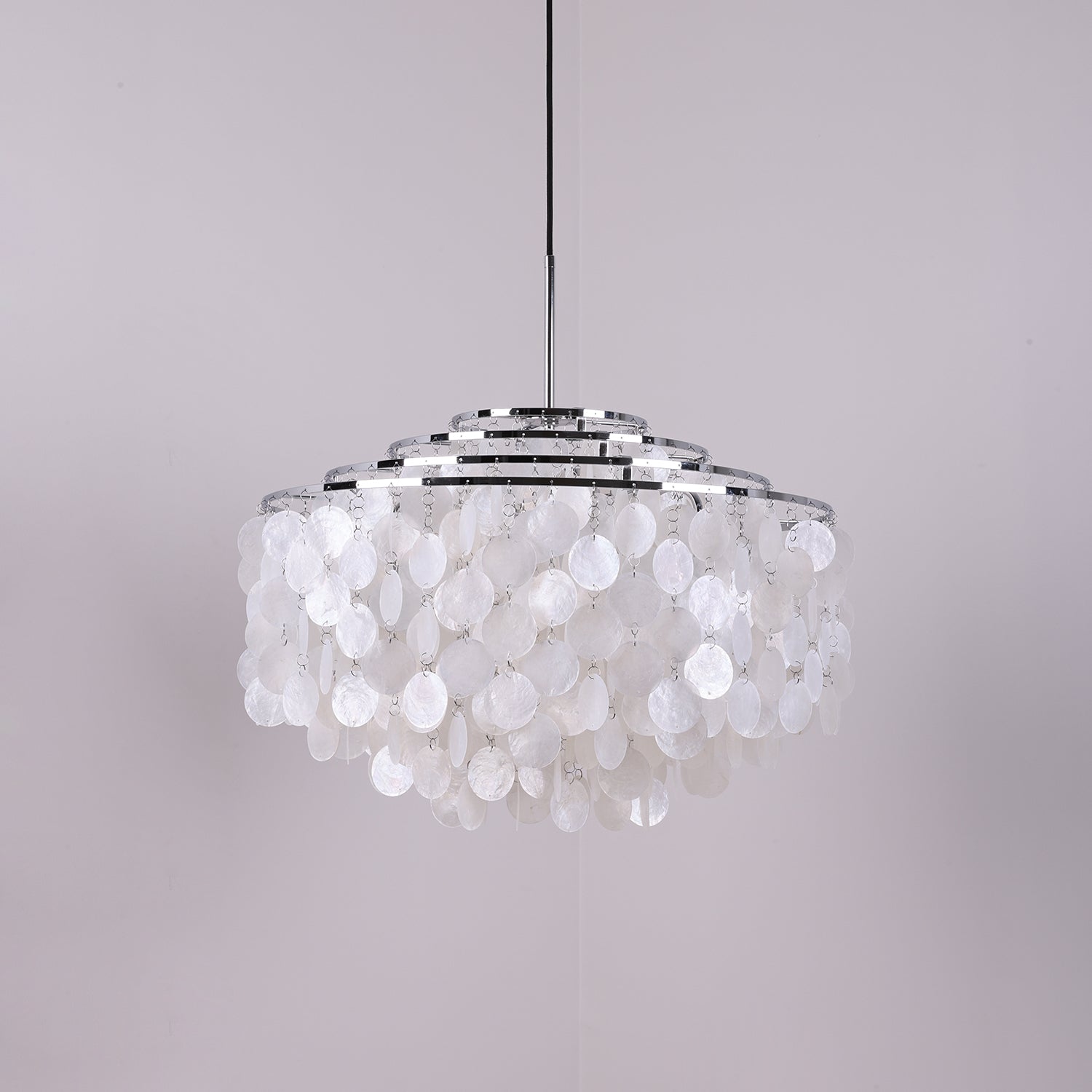 Round Shell Chandelier - Letslighting